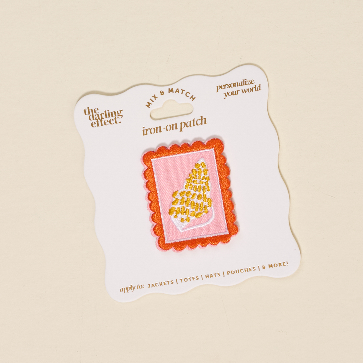 Picture of Mix & Match Iron-On Patch-Conch