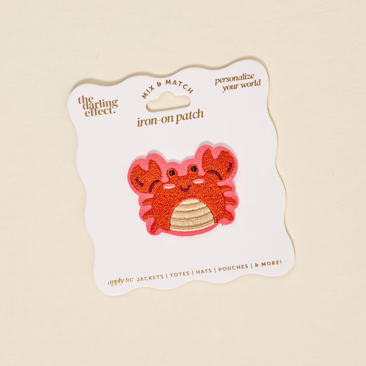Picture of Mix & Match Iron-On Patch-Crab