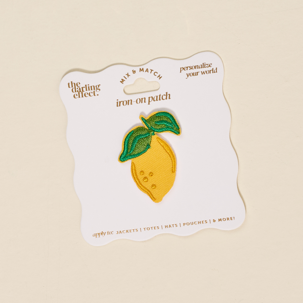 Picture of Mix & Match Iron-On Patch-Lemon