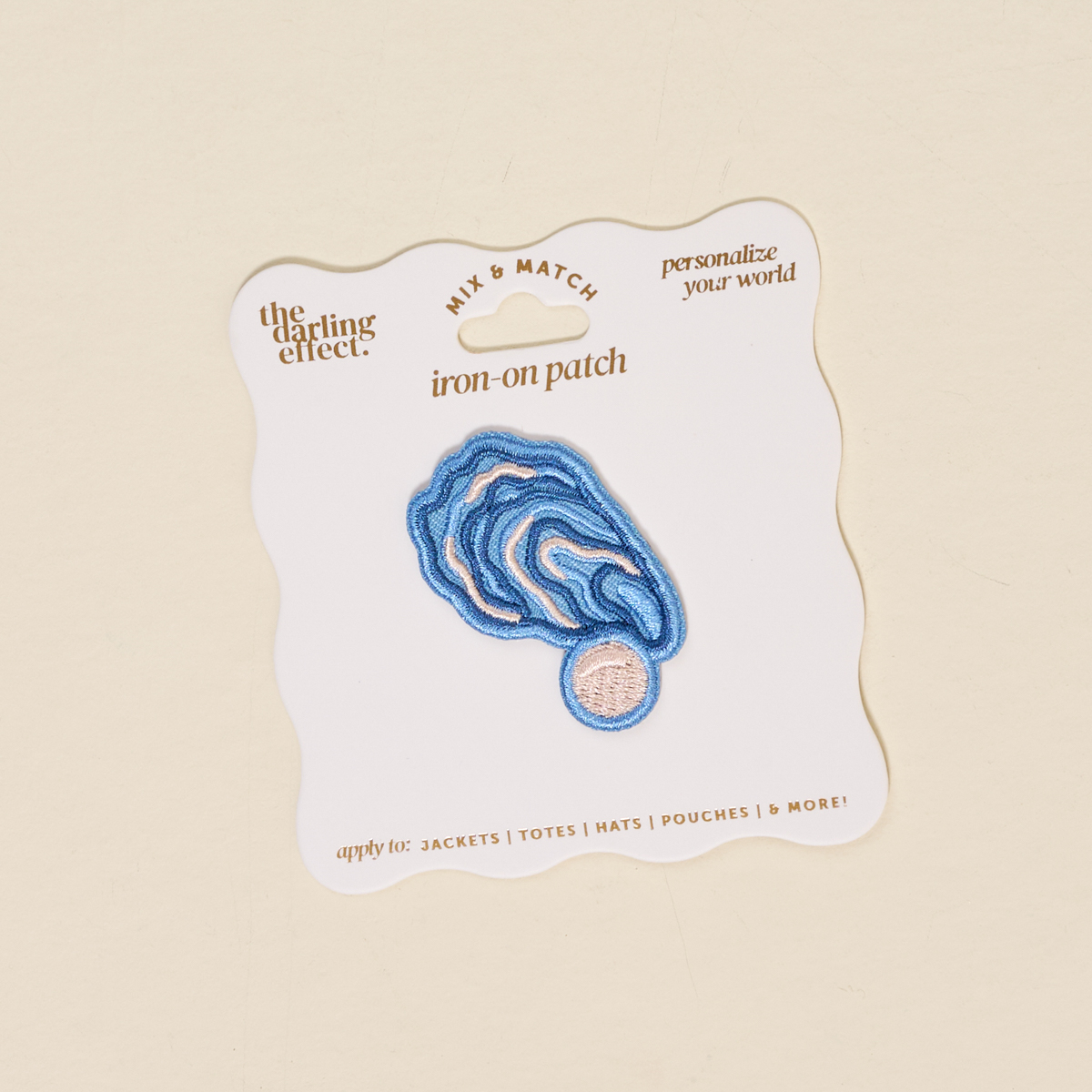 Picture of Mix & Match Iron-On Patch-Oyster