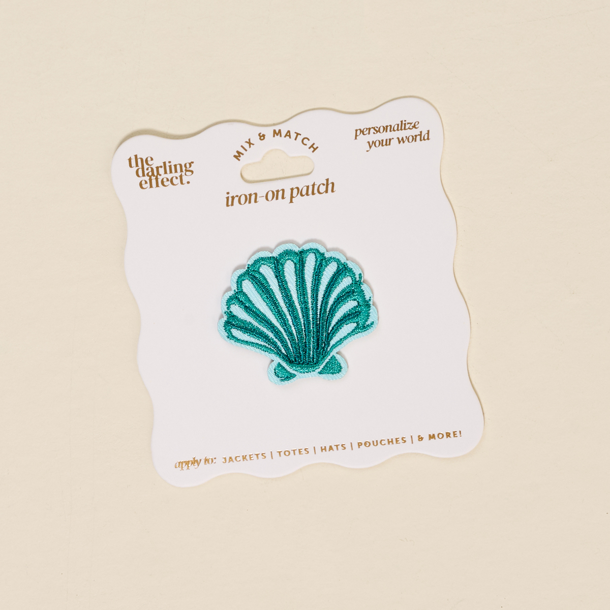 Picture of Mix & Match Iron-On Patch-Seashell