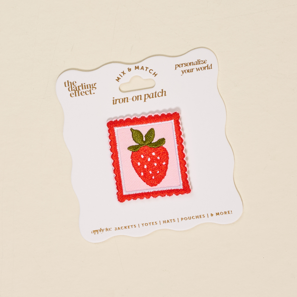 Picture of Mix & Match Iron-On Patch-Strawberry