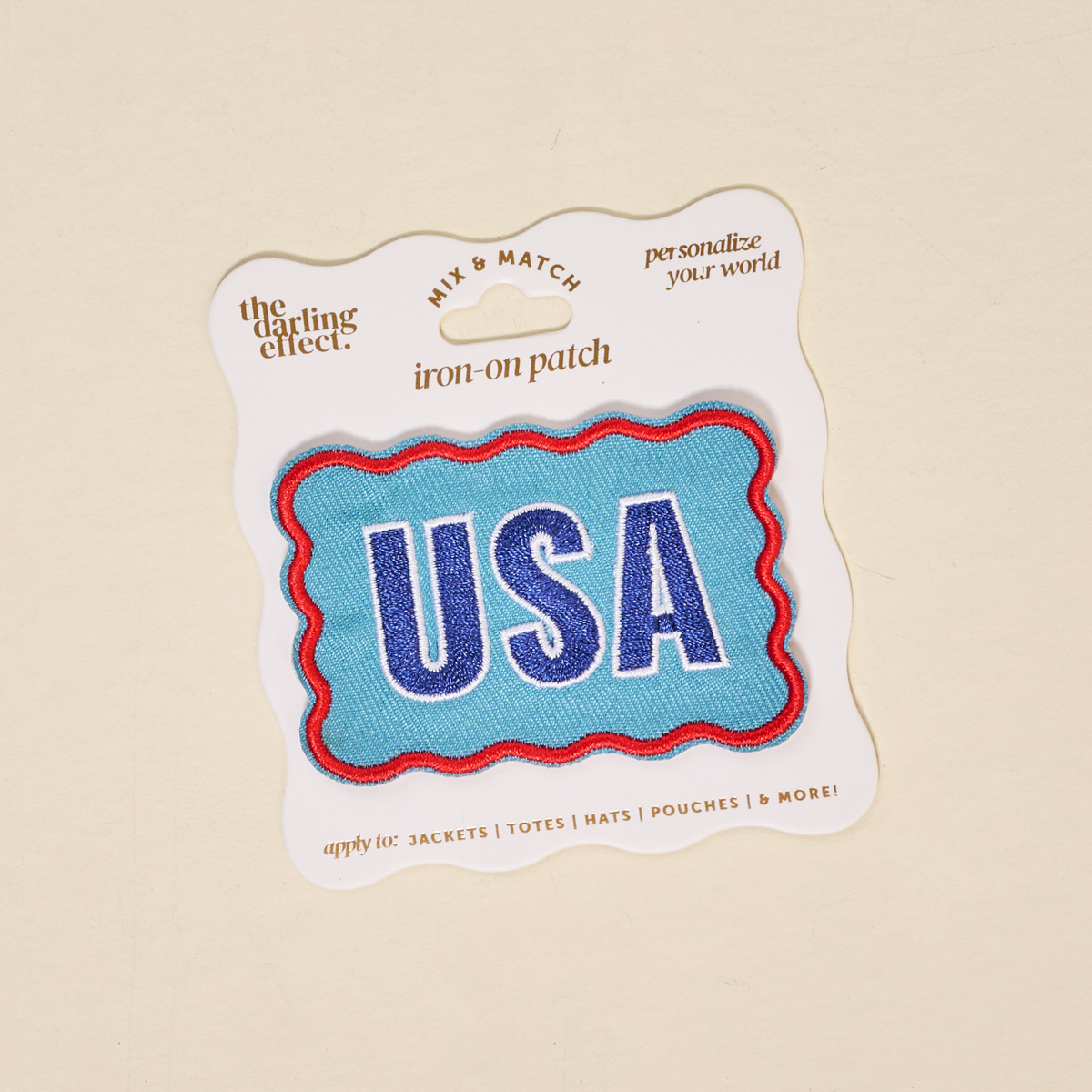 Picture of Mix & Match Iron-On Patch-USA