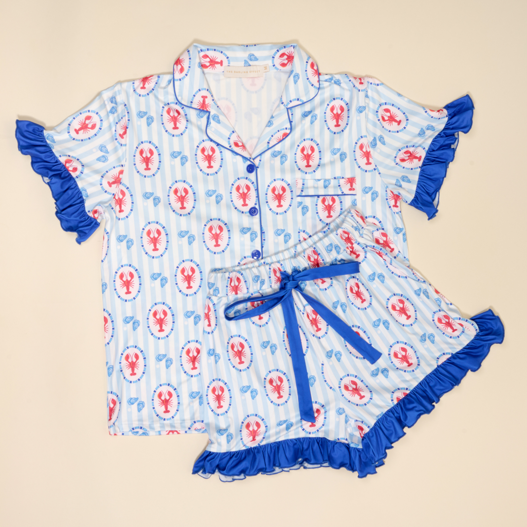 Picture of Slumber Party Pajama Shorts Set-XL-Harbor House