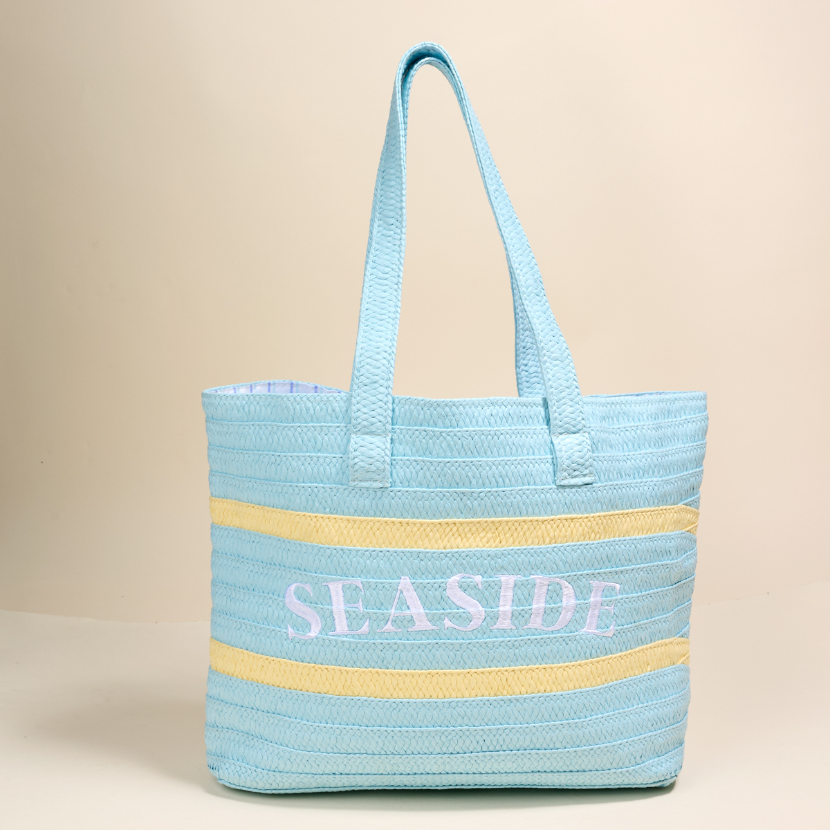 Picture of Straw & Sun Tote-Seaside