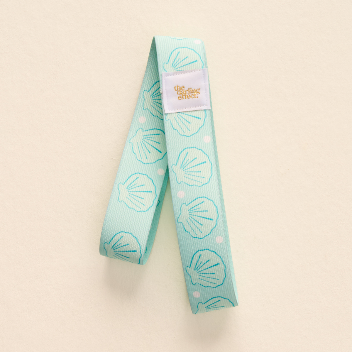 Picture of Stay-Put Towel Band-Seashells Aqua