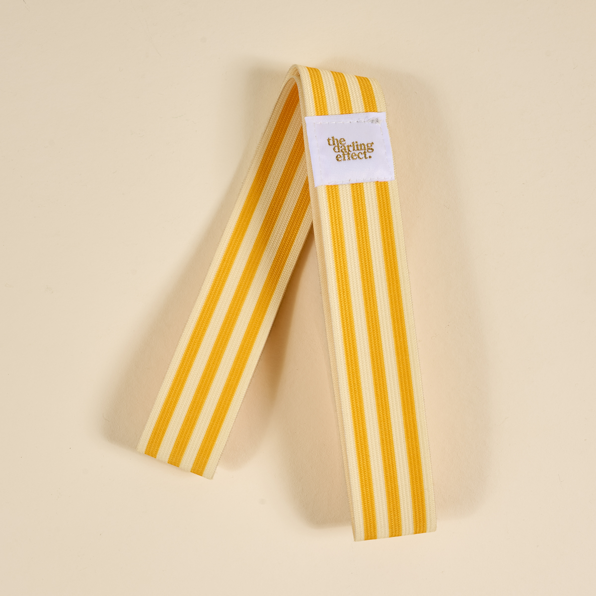 Picture of Stay-Put Towel Band-Stripes Yellow