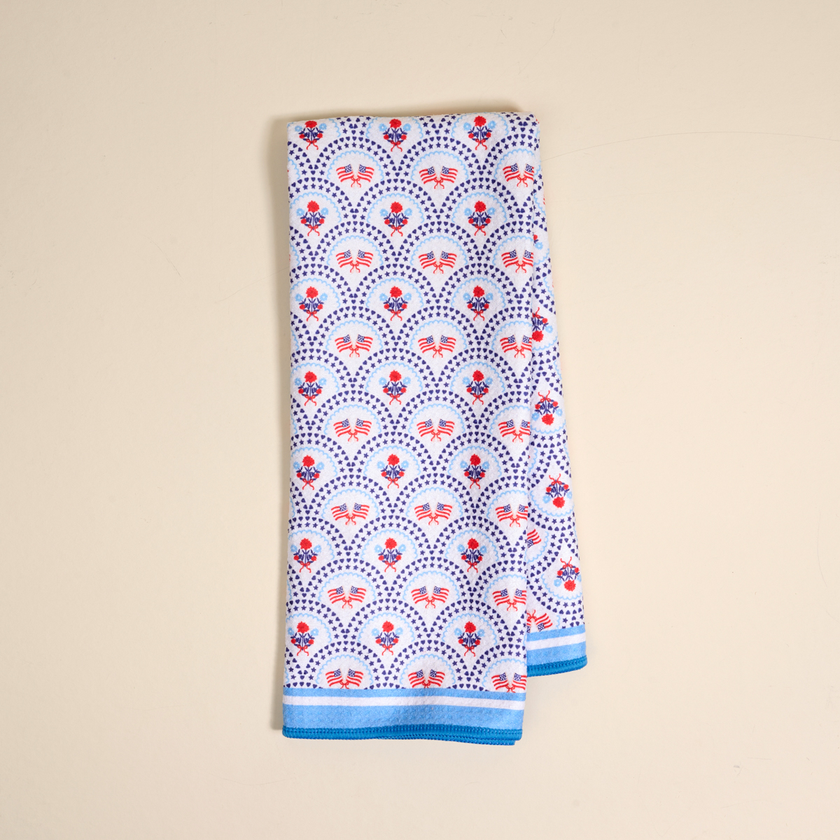 Picture of Waffle Tea Towel-All-American Darling