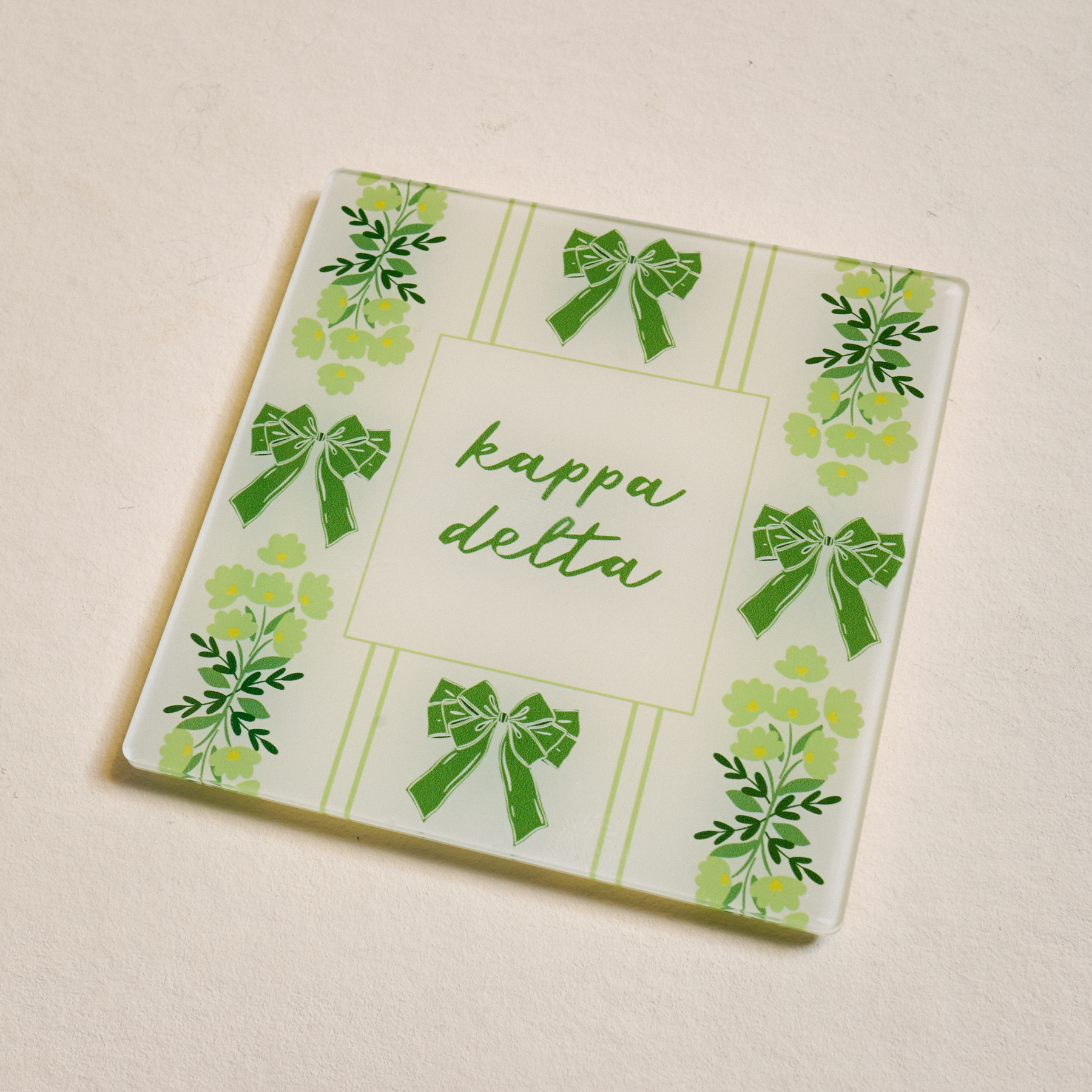 Picture of Sorority Acrylic Coaster-Kappa Delta
