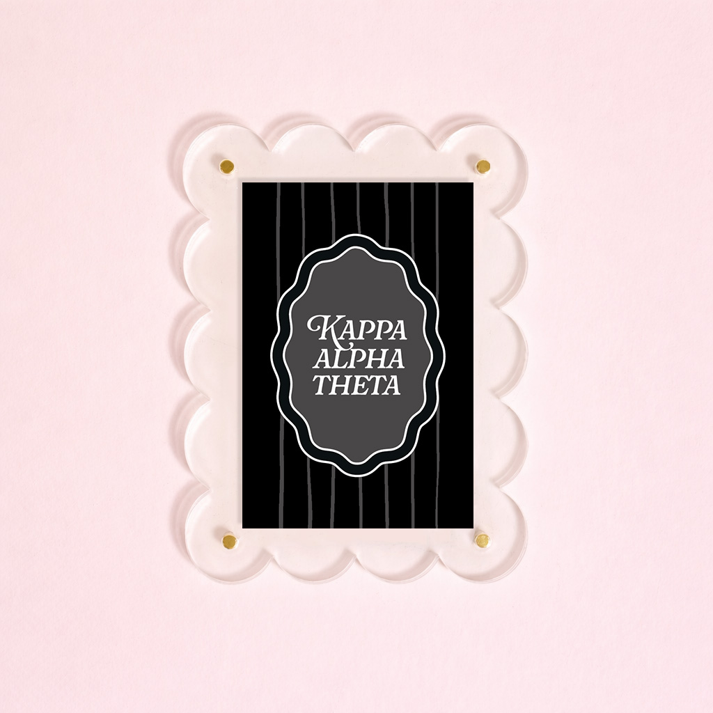 Picture of Sorority Mini Acrylic Picture Frame Magnet-Kappa A