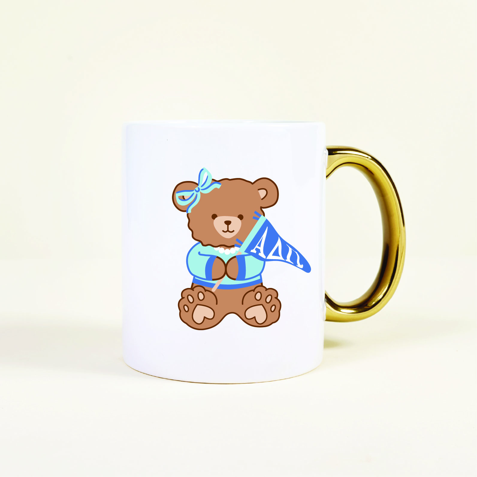 Picture of Sorority 11 oz Cozy Cute Ceramic Mug-Alpha Delta P