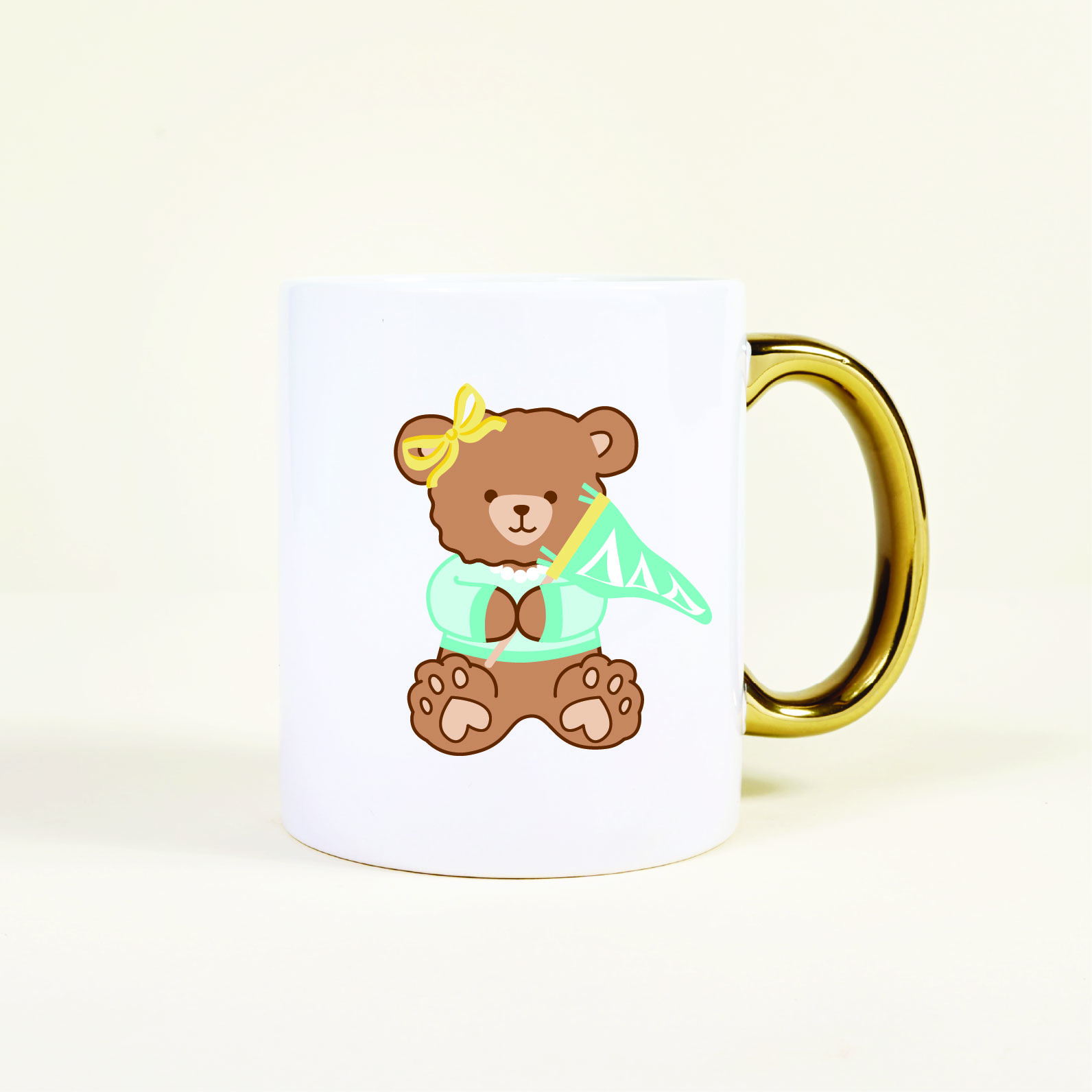 Picture of Sorority 11 oz Cozy Cute Ceramic Mug-Delta Delta D