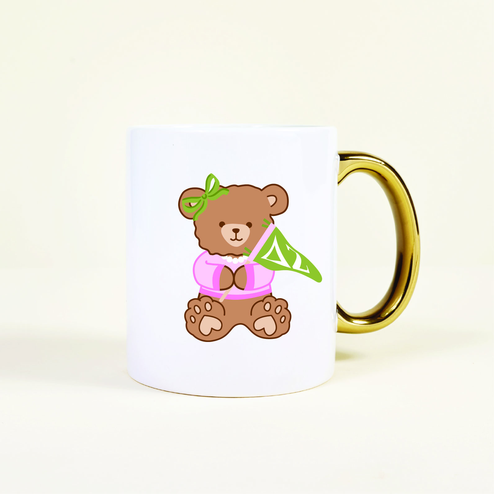 Picture of Sorority 11 oz Cozy Cute Ceramic Mug-Delta Zeta