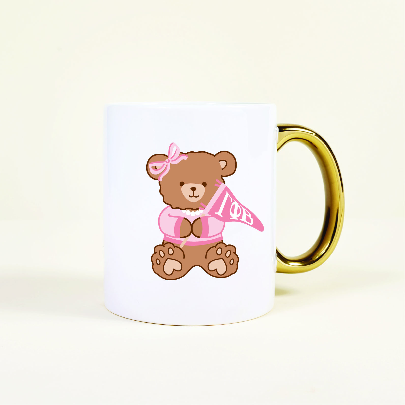 Picture of Sorority 11 oz Cozy Cute Ceramic Mug-Gamma Phi Bet