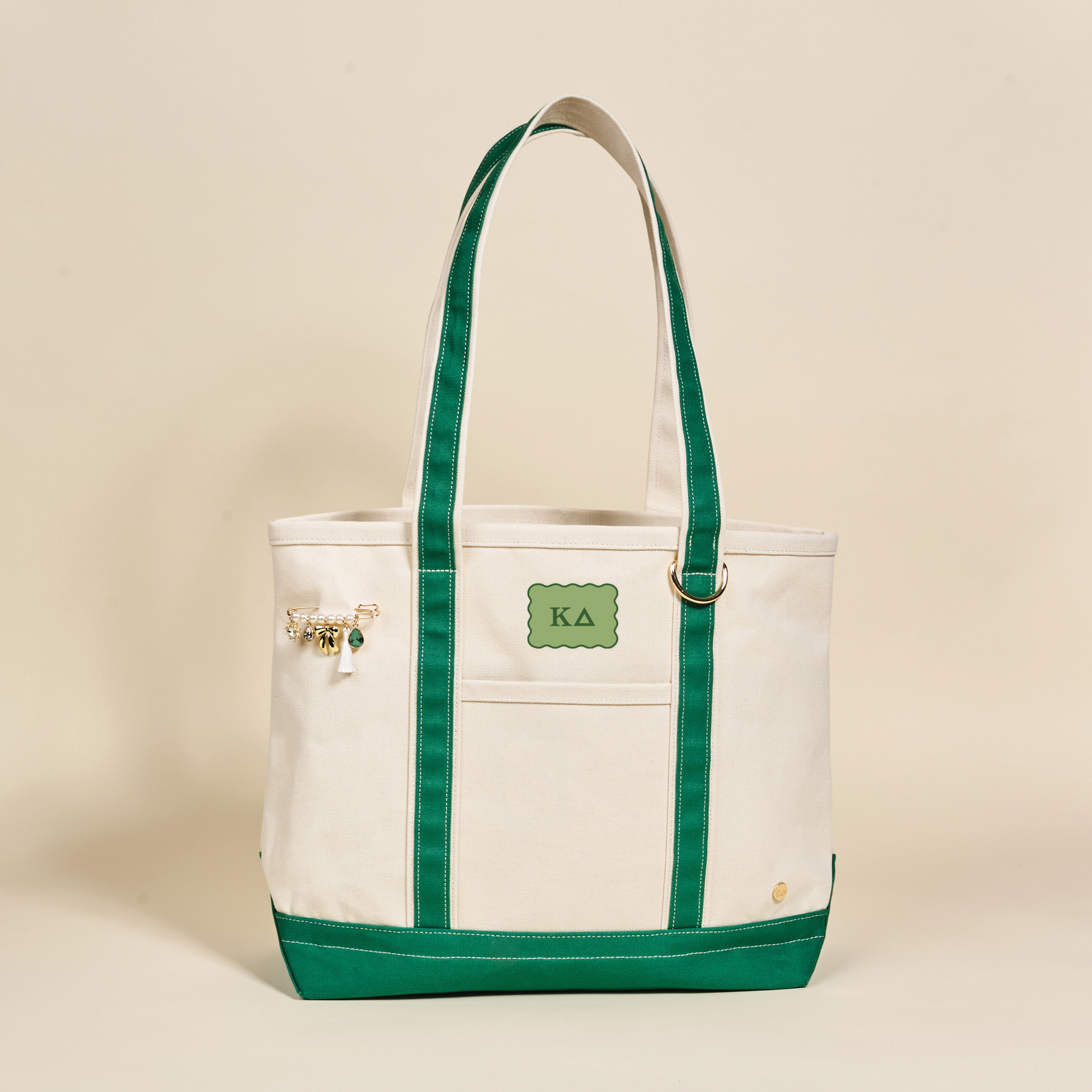 Picture of Sorority Canvas Tote Bag-Kappa Delta