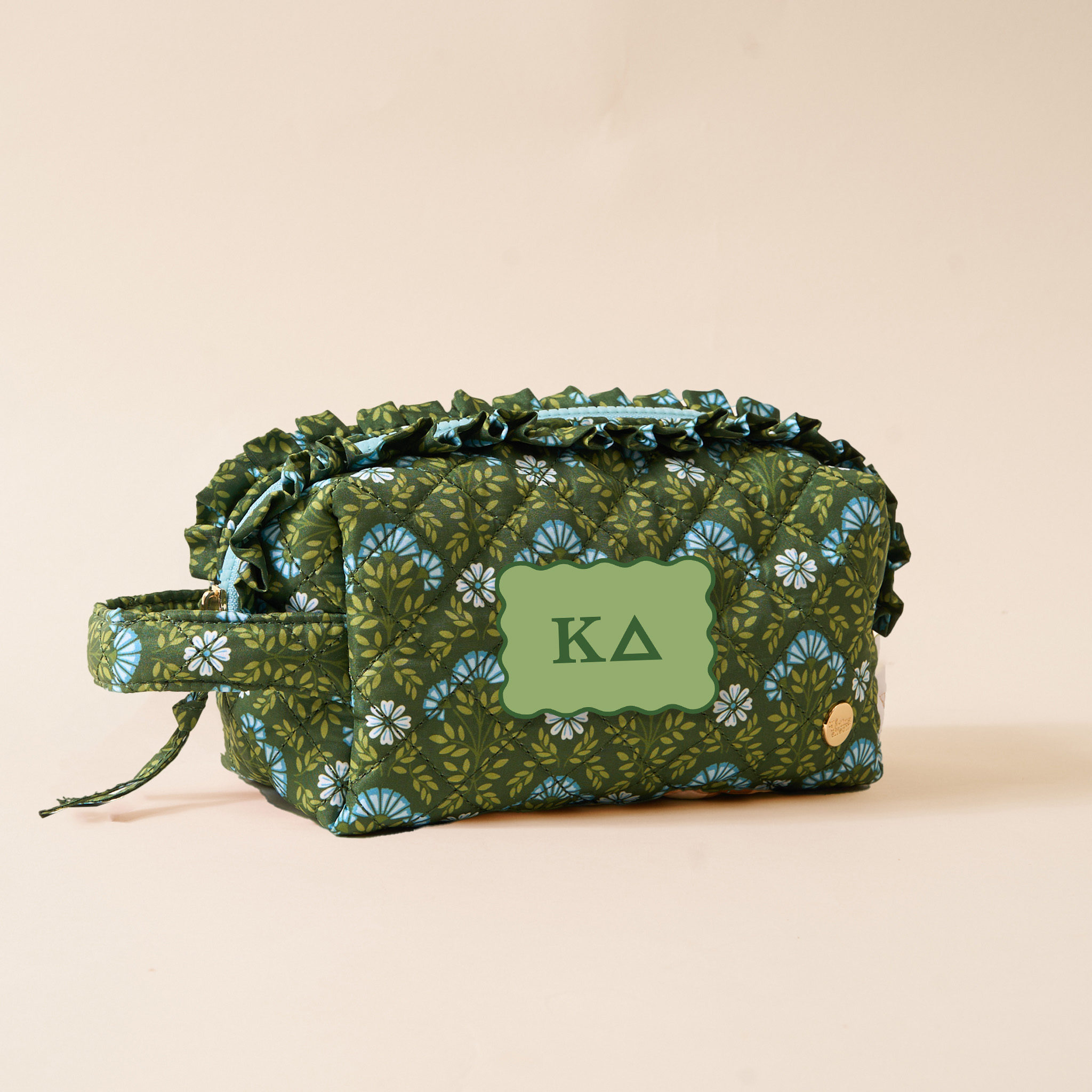 Picture of Sorority Essentials Quilted Cosmetic Pouch-Kappa D