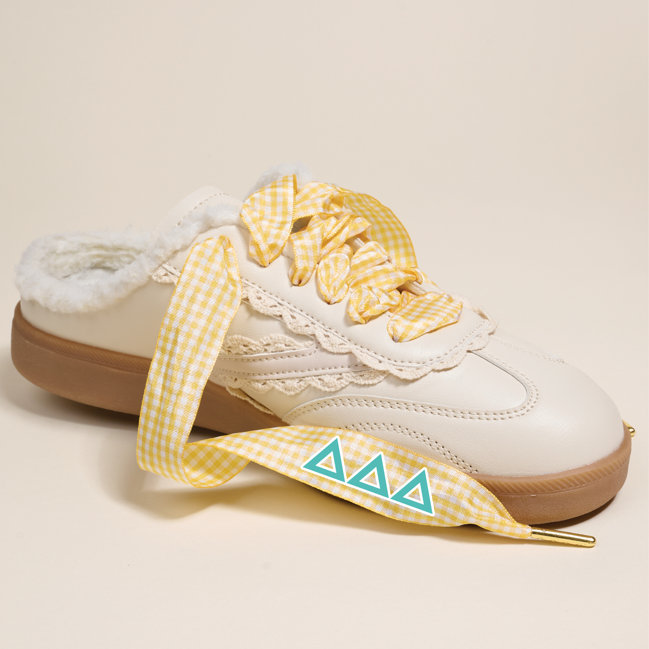 Picture of Sorority Step It Up Shoelaces-Delta Delta Delta