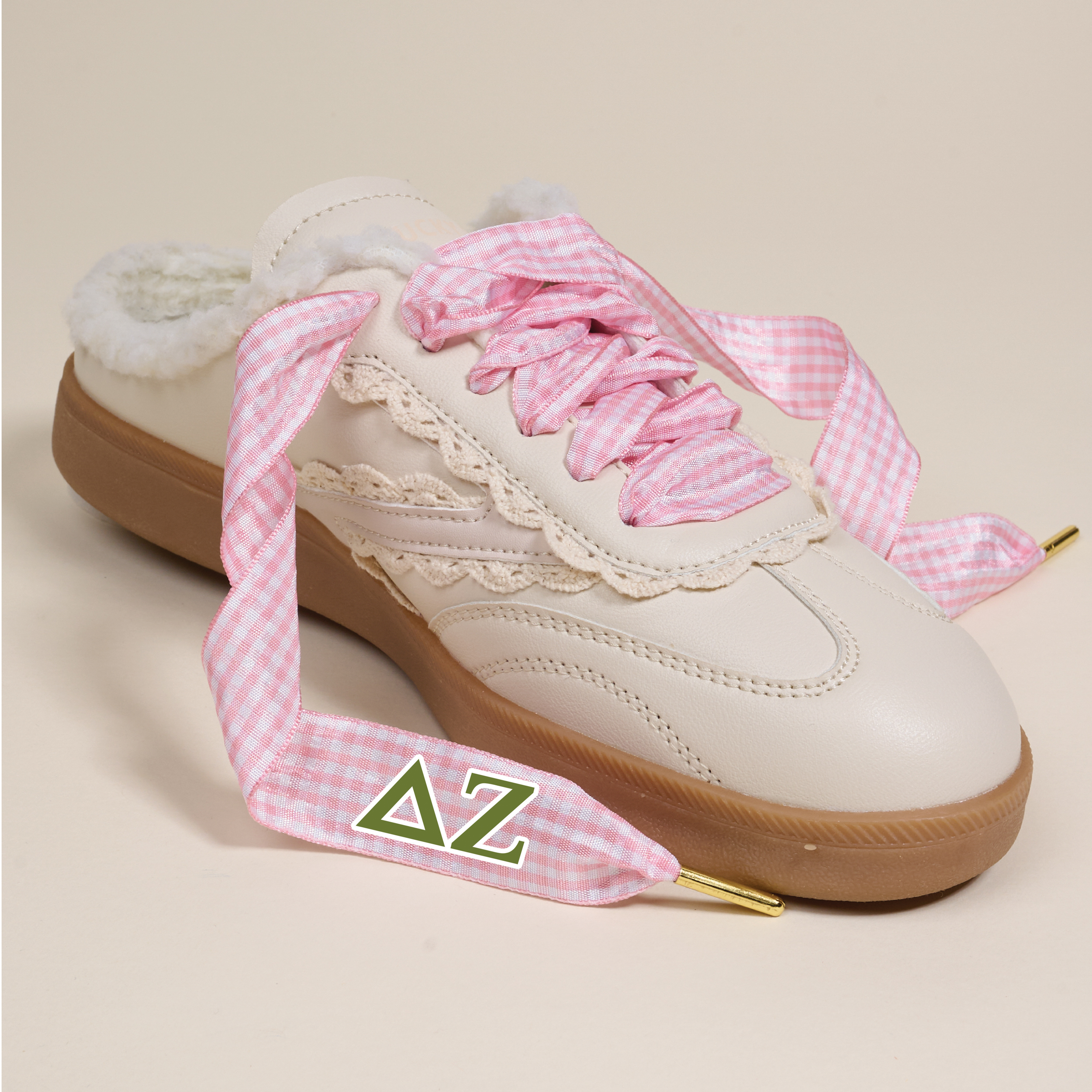 Picture of Sorority Step It Up Shoelaces-Delta Zeta