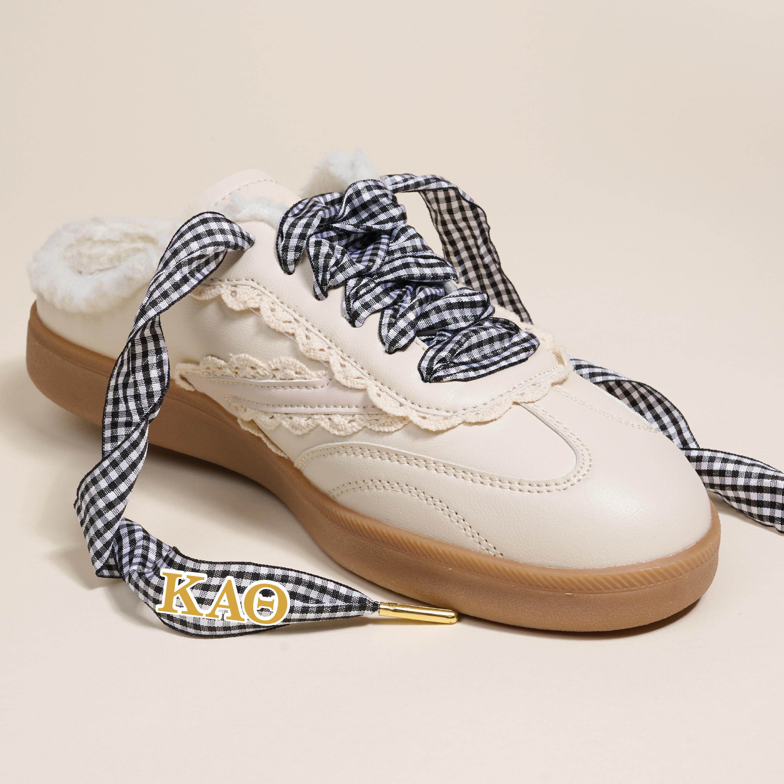 Picture of Sorority Step It Up Shoelaces-Kappa Alpha Theta