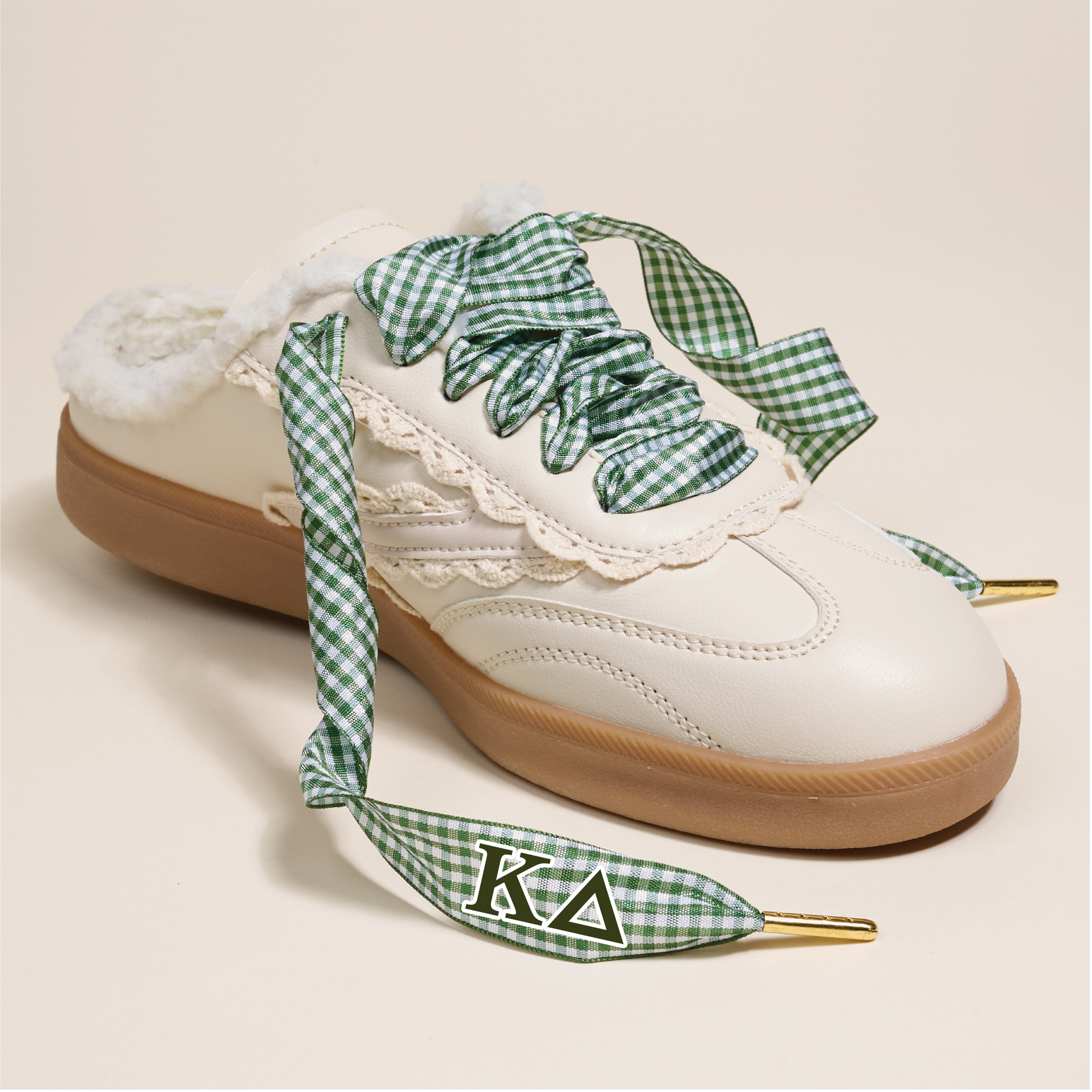 Picture of Sorority Step It Up Shoelaces-Kappa Delta