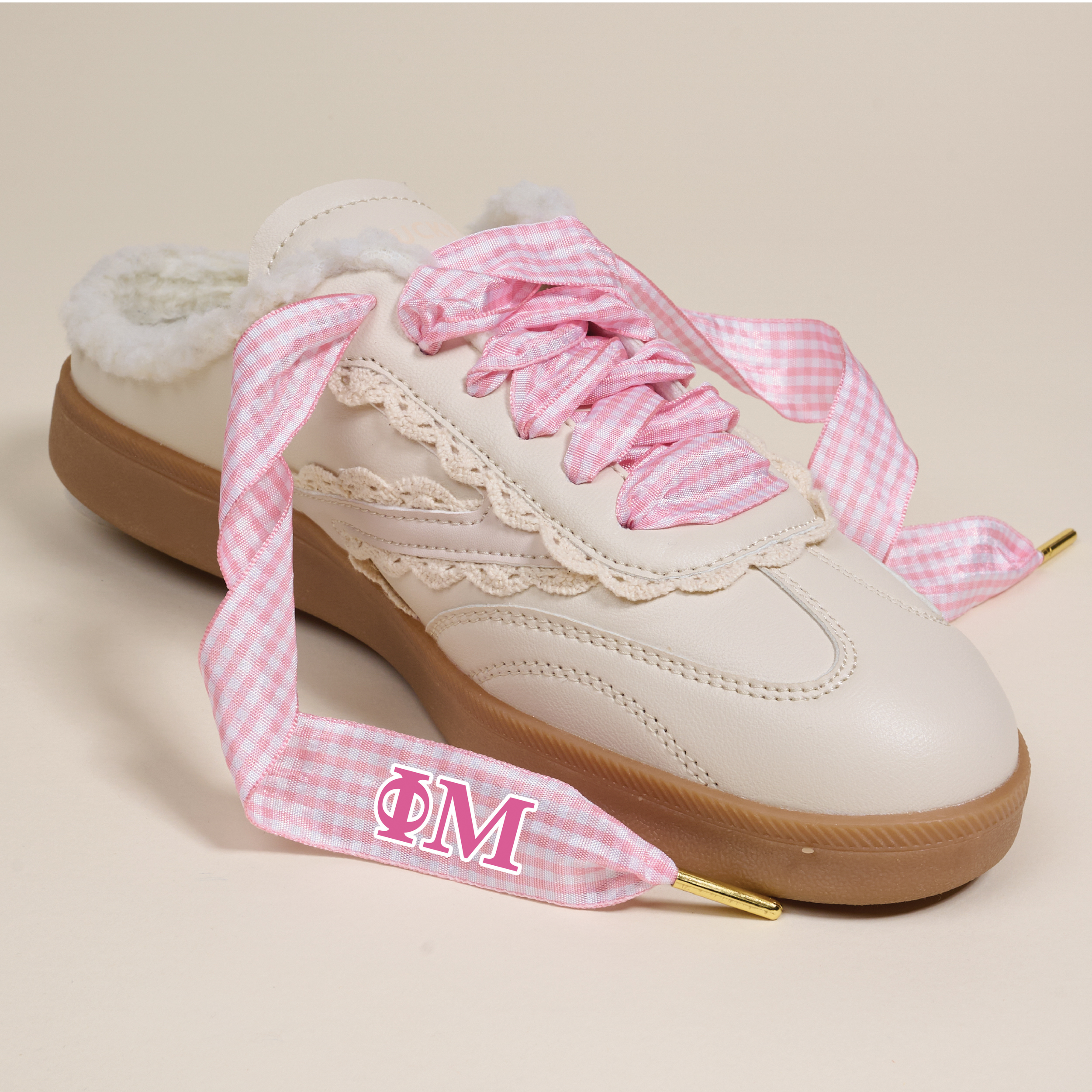Picture of Sorority Step It Up Shoelaces-Phi Mu