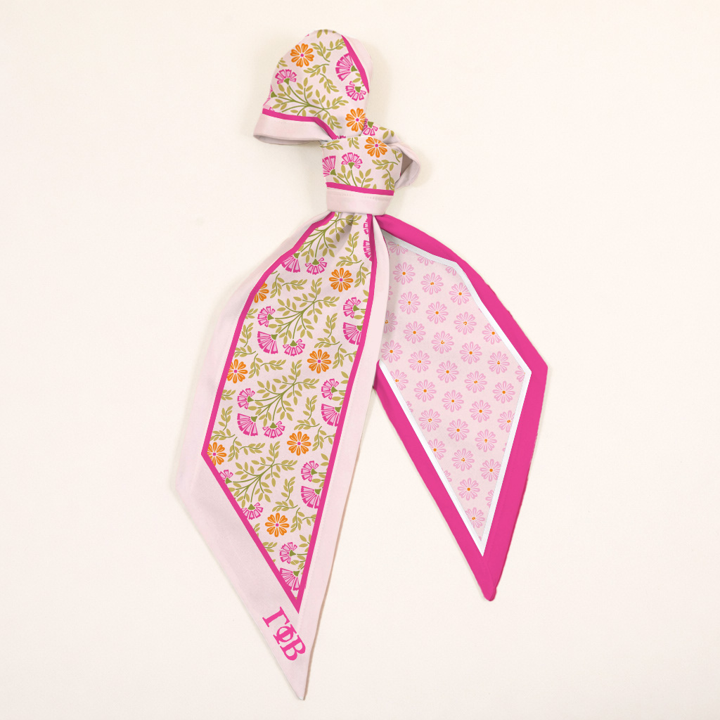 Picture of Sorority Twirl & Tie Scarf Accessory-Gamma Phi Bet