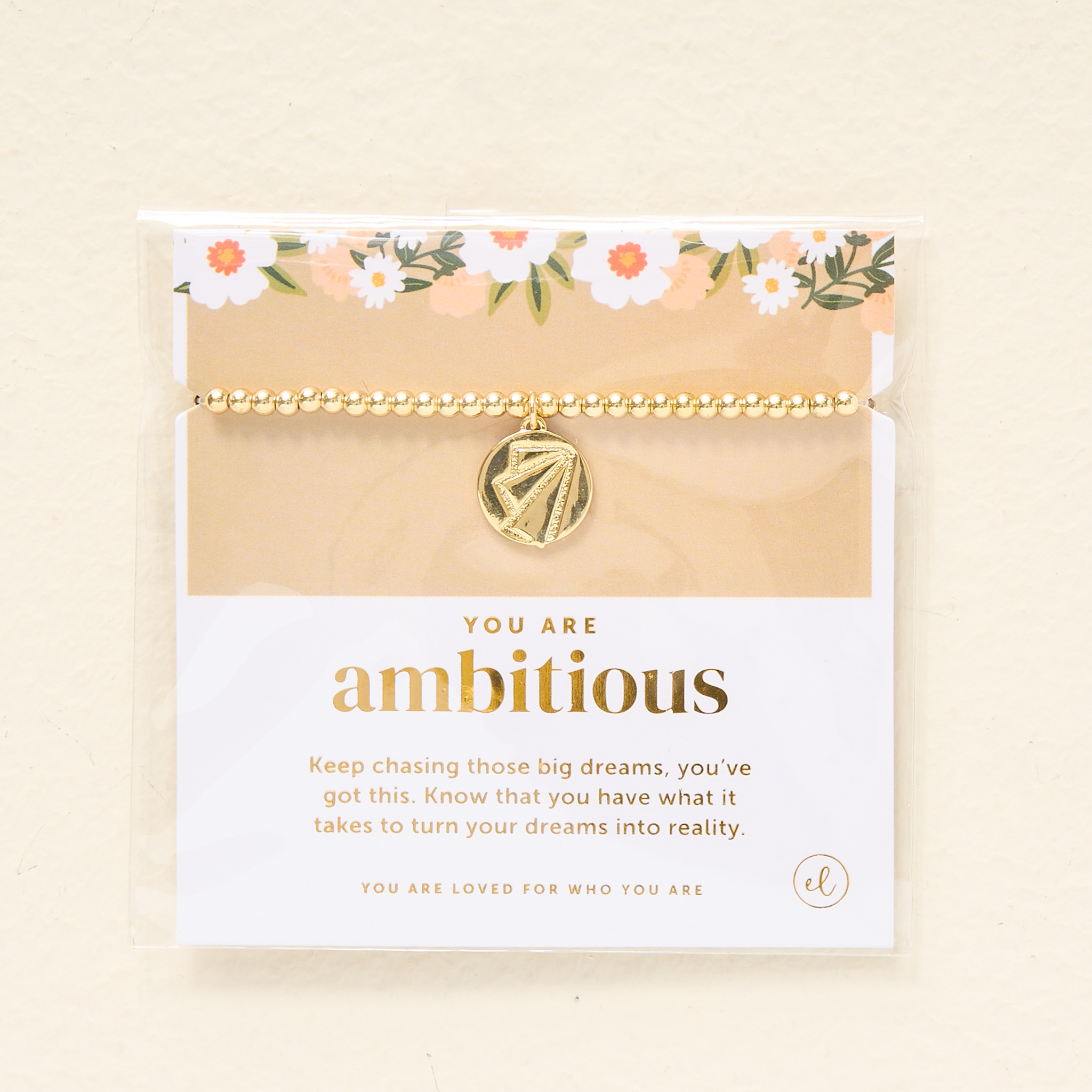 Picture of Trait Charm Bracelet Gold - Ambitious