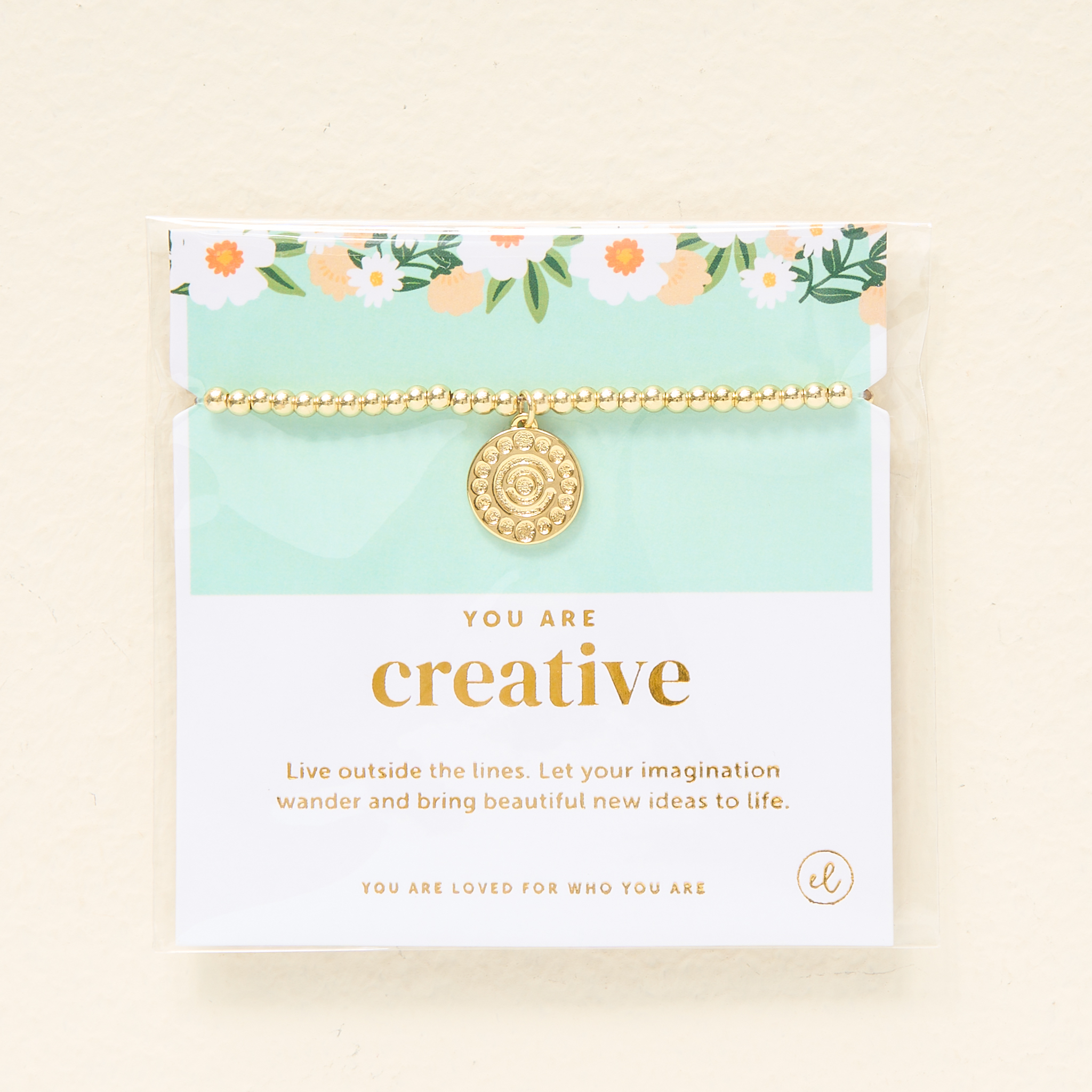 Picture of Trait Charm Bracelet Gold - Creative