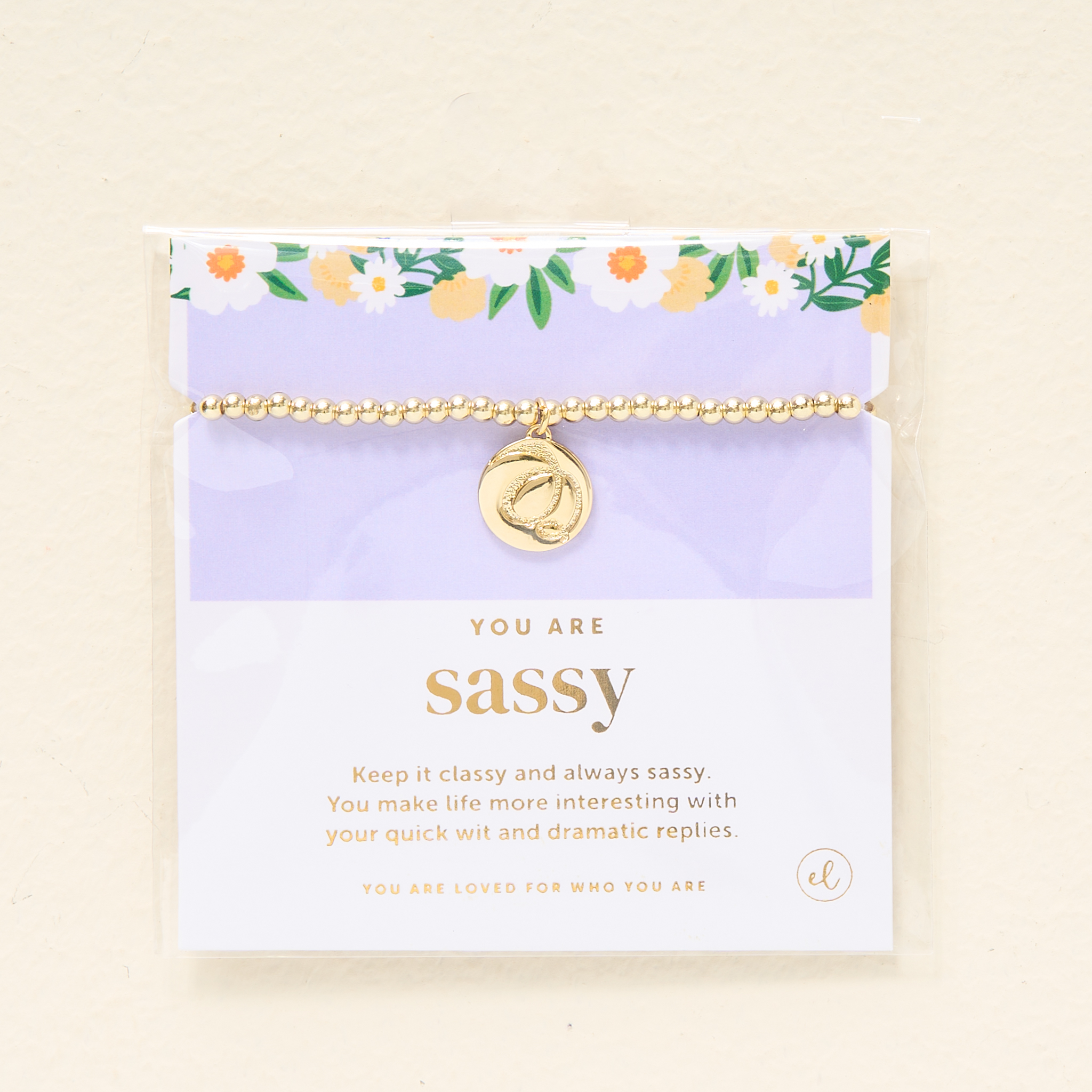 Picture of Trait Charm Bracelet Gold - Sassy