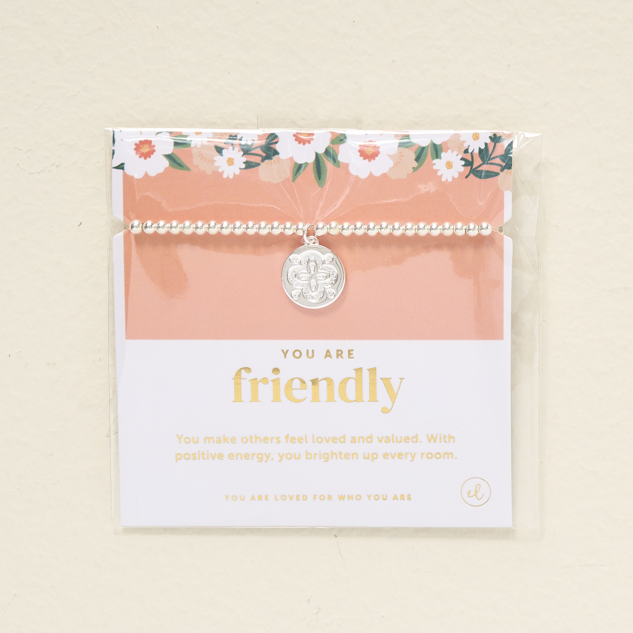Picture of Trait Charm Bracelet Silver - Friendly