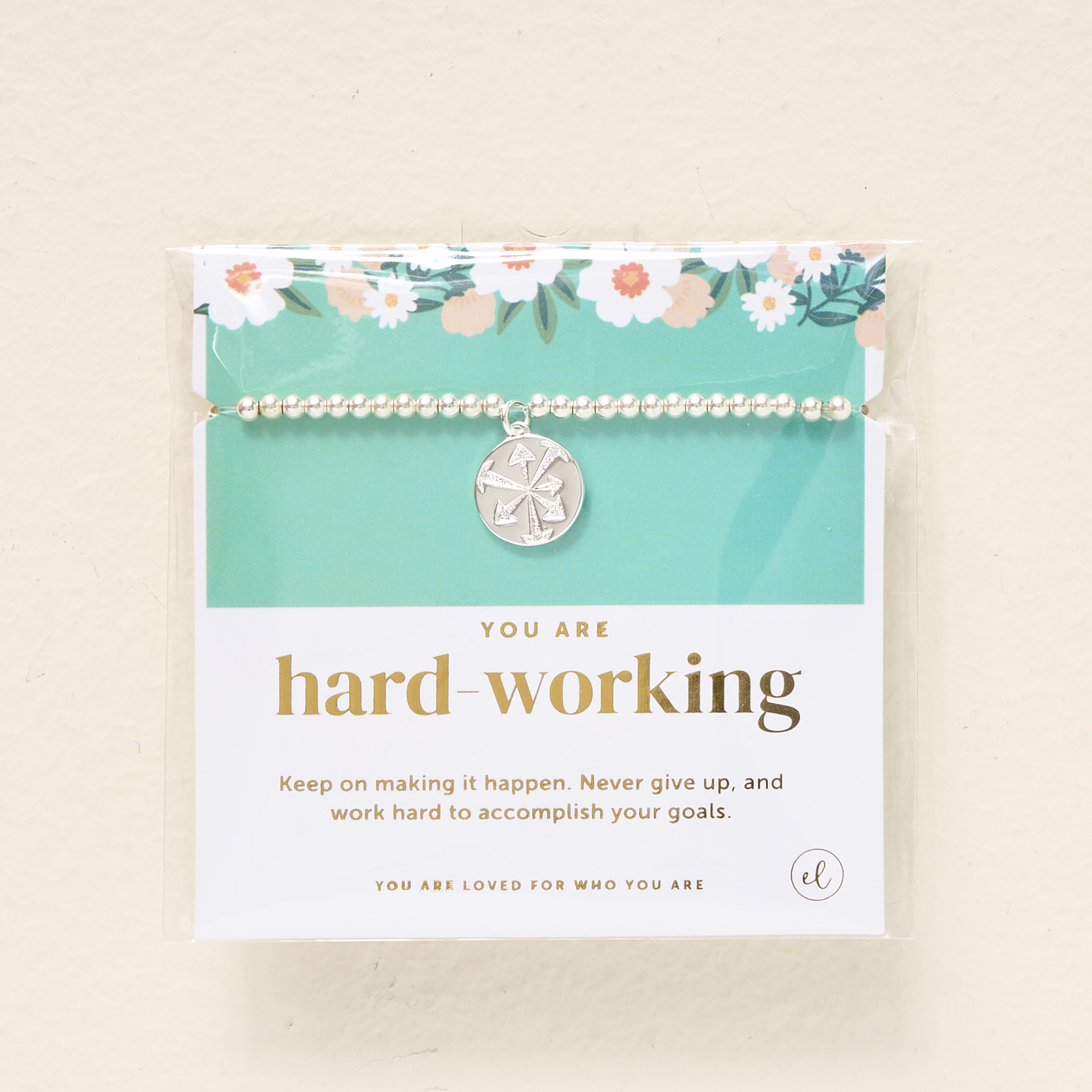 Picture of Trait Charm Bracelet Silver - Hardworking