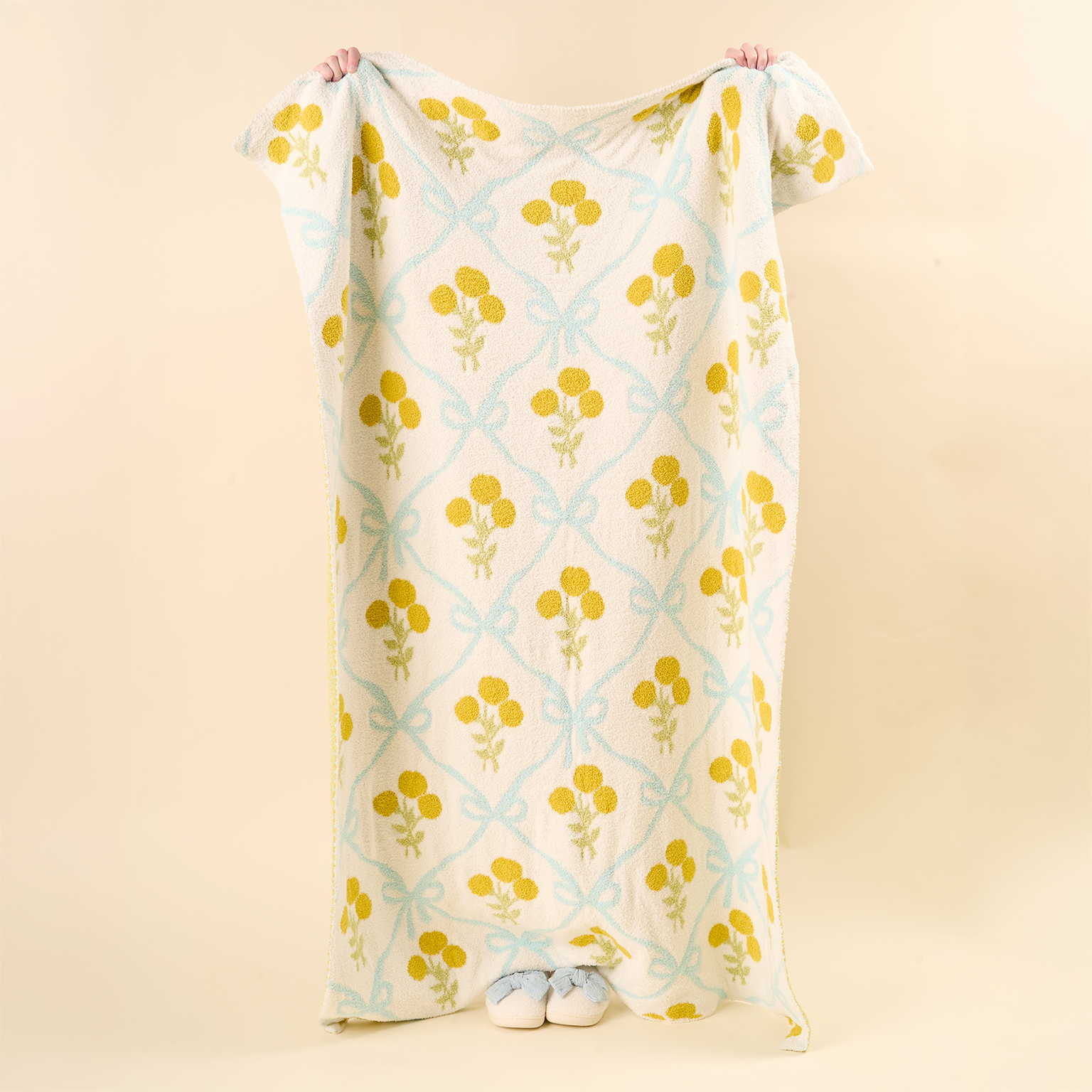 Picture of Cozy Dreams Luxe Blanket-Marigold Lane Blue