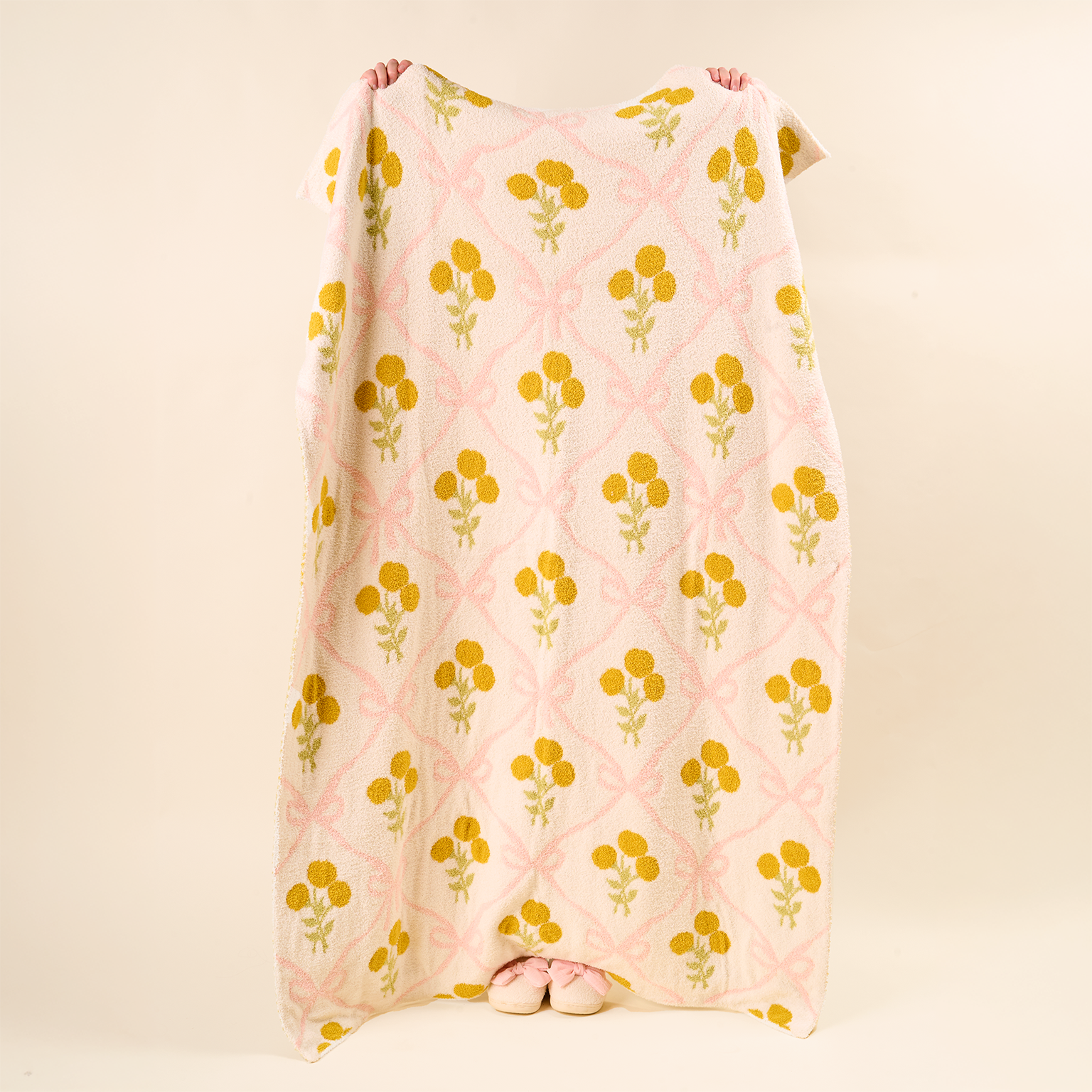 Picture of Cozy Dreams Luxe Blanket-Marigold Lane Pink