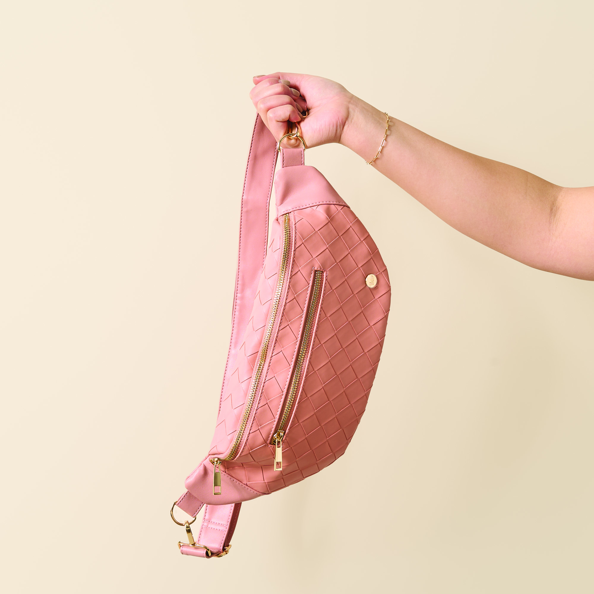 Picture of Trendy Luxe Belt Bag-Rose