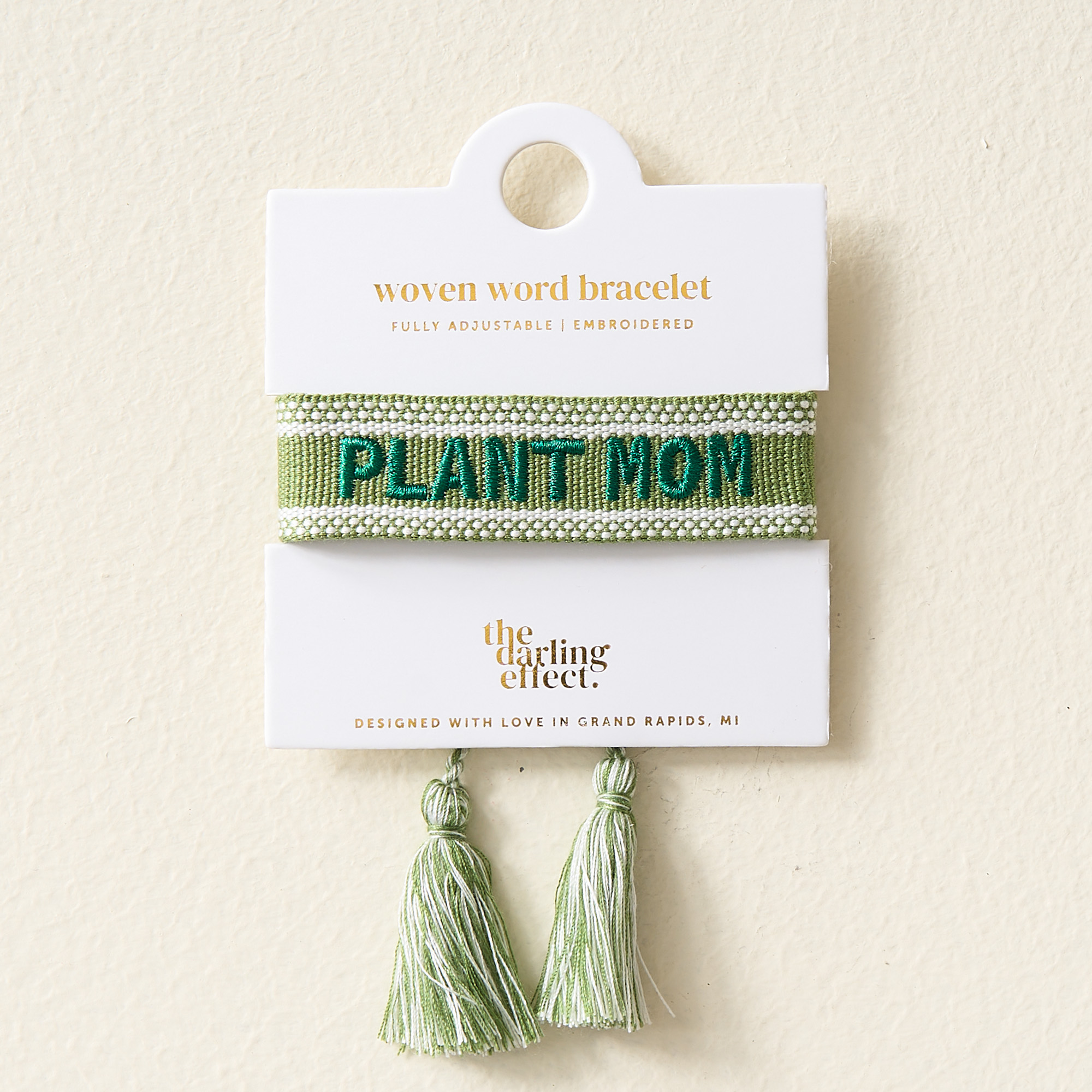 Picture of Woven Bracelet-Plant Mom