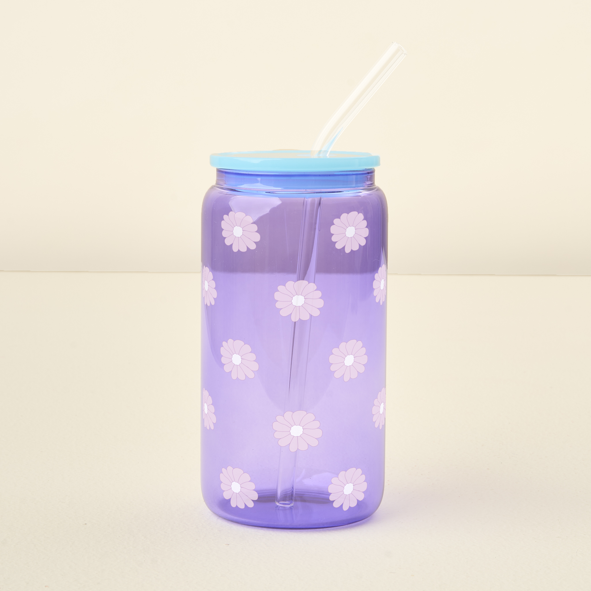 Picture of Color Glass Round Cup-Purple