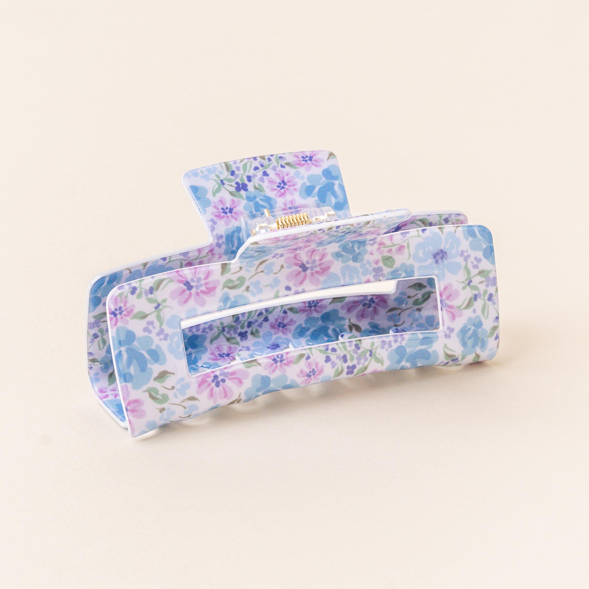 Picture of Claw Clip-Secret Garden Blue