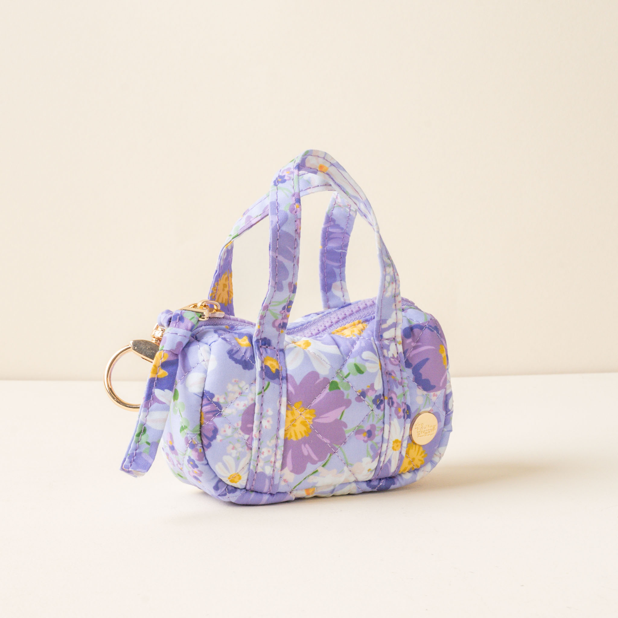 Picture of Itty Bitty Duffle Bag Charm-Bouquet Beauty Purple