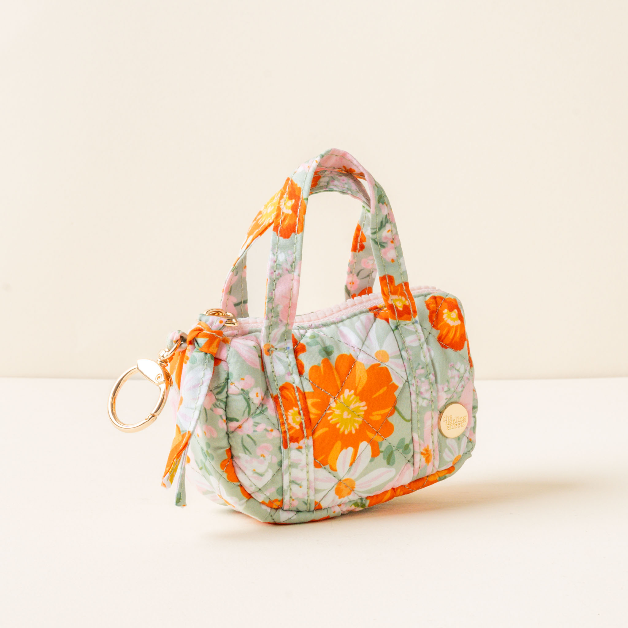 Picture of Itty Bitty Duffle Bag Charm-Bouquet Beauty Sage