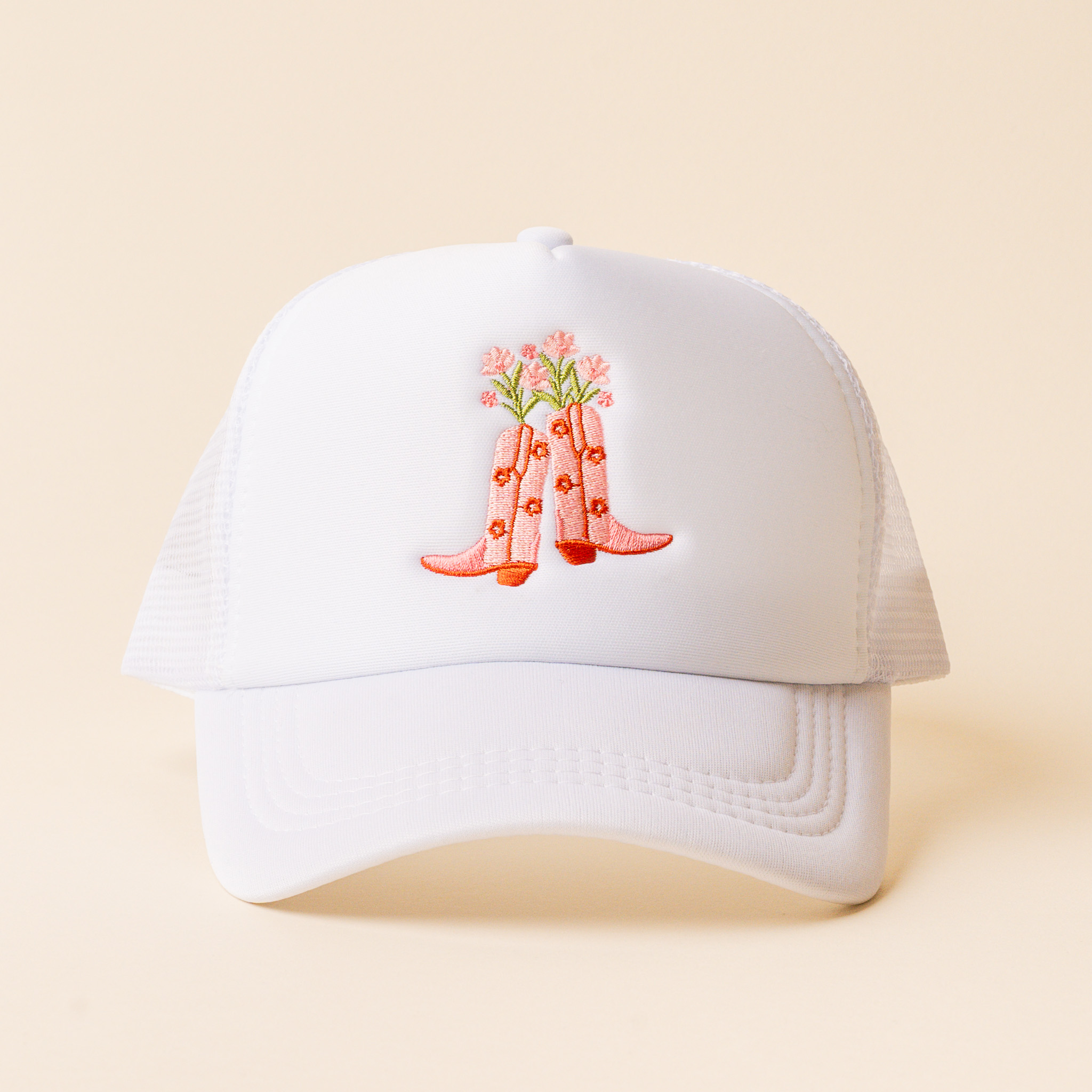 Picture of Trucker Hat-Cowgirl Boots