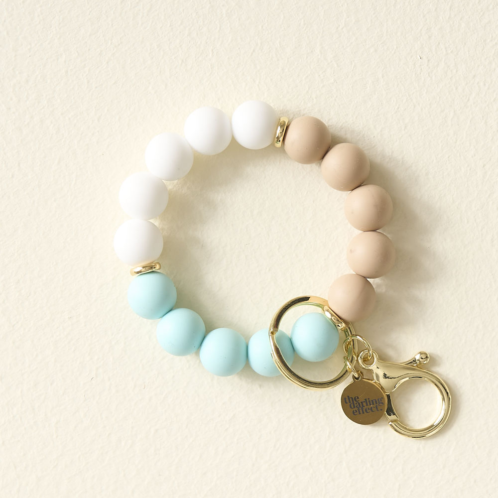 Picture of Hands-Free Keychain Wristlet-Sand & Sea