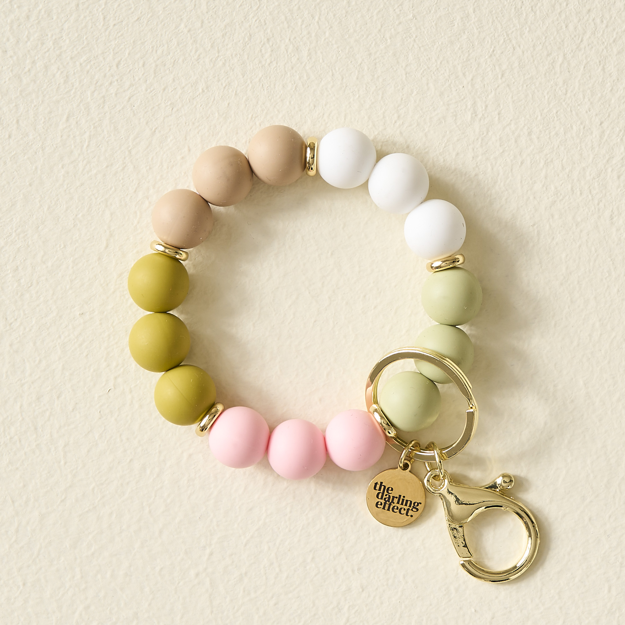 Picture of Hands-Free Keychain Wristlet-Sweet Pea