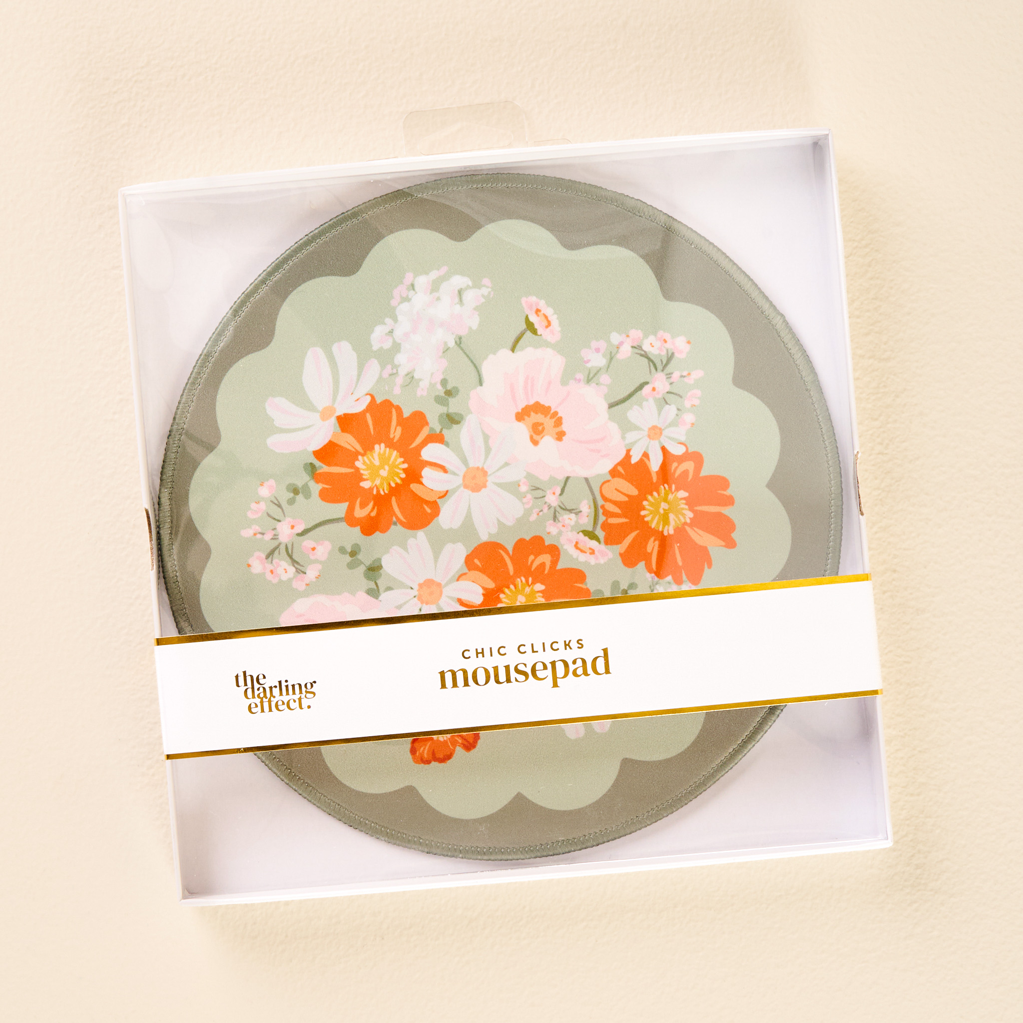 Picture of Chic Clicks Mouse Pad-Bouquet Beauty Sage