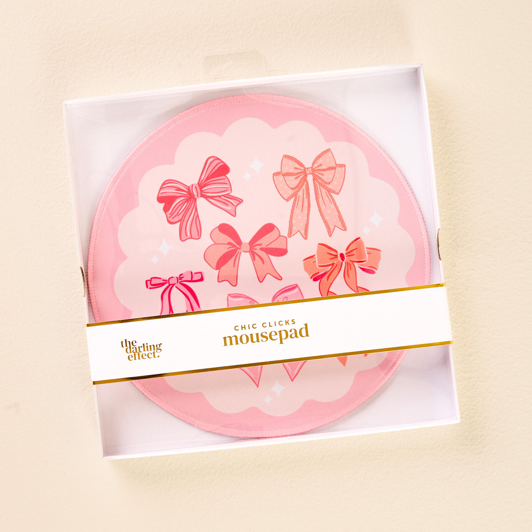 Picture of Chic Clicks Mouse Pad-Blushing Bows