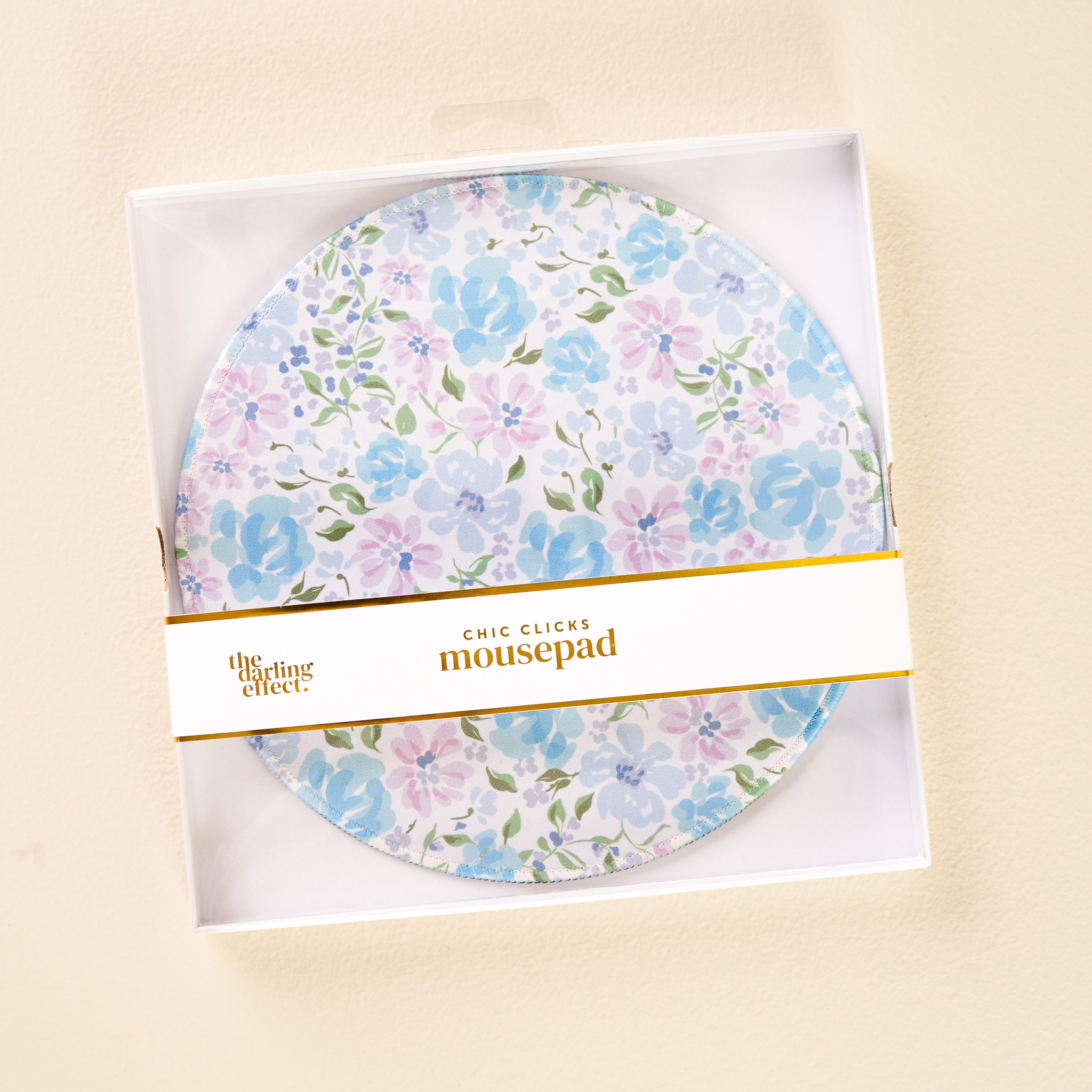 Picture of Chic Clicks Mouse Pad-Secret Garden Blue