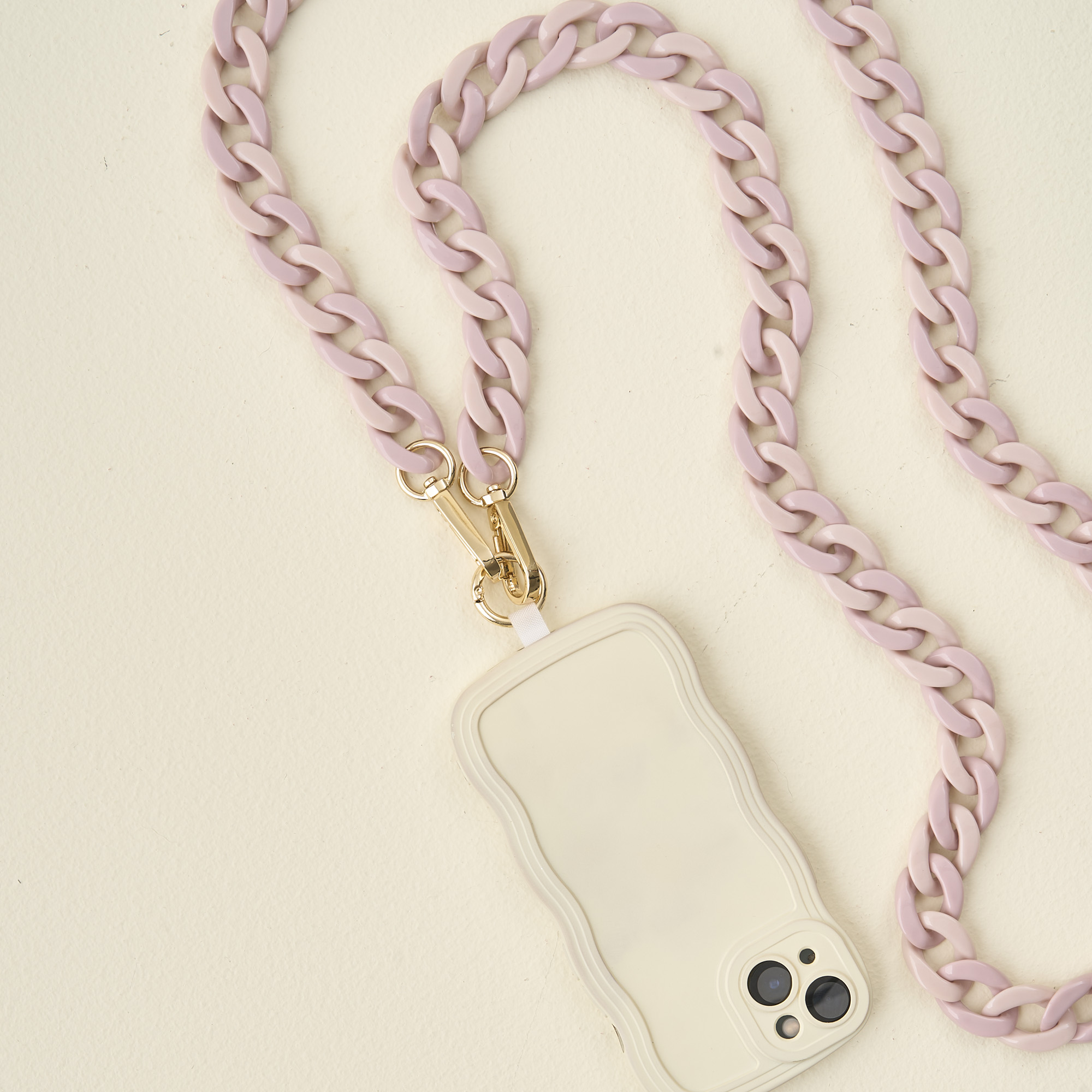 Picture of Hold the Phone Crossbody Chain-Duo Lilac
