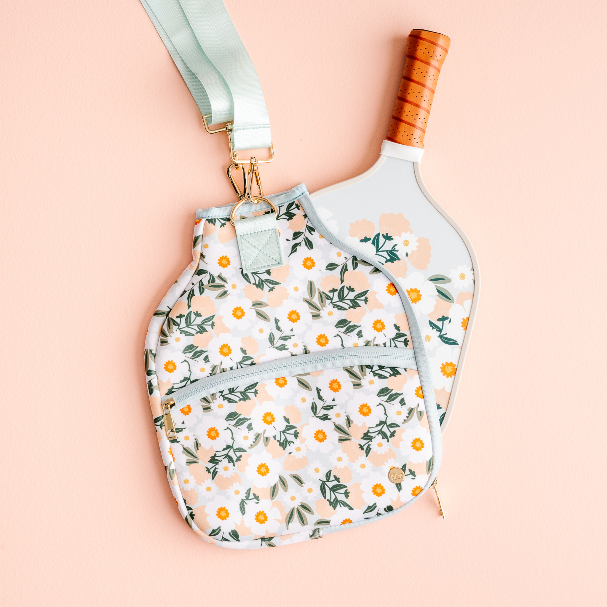 Picture of Pickleball Paddle Case-Flower Talk