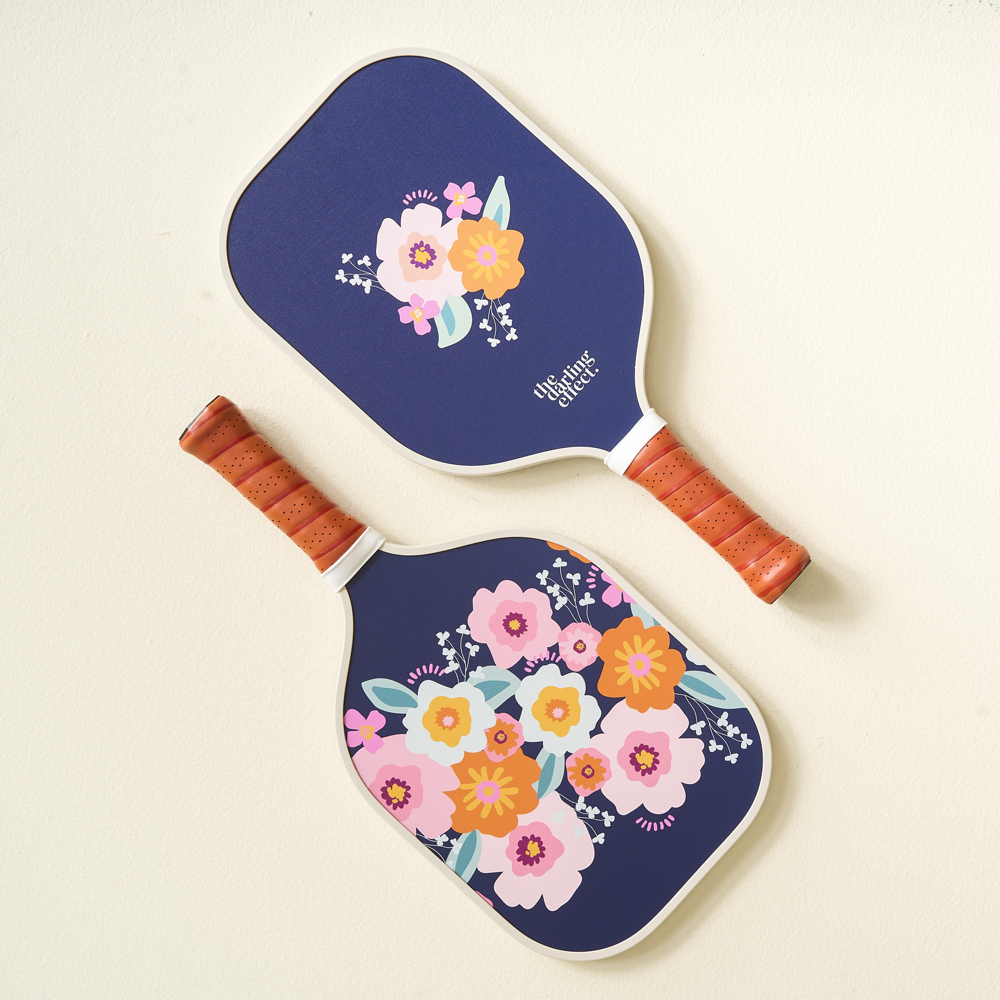 Picture of Pickleball Paddle-Bright + Bloomy Navy