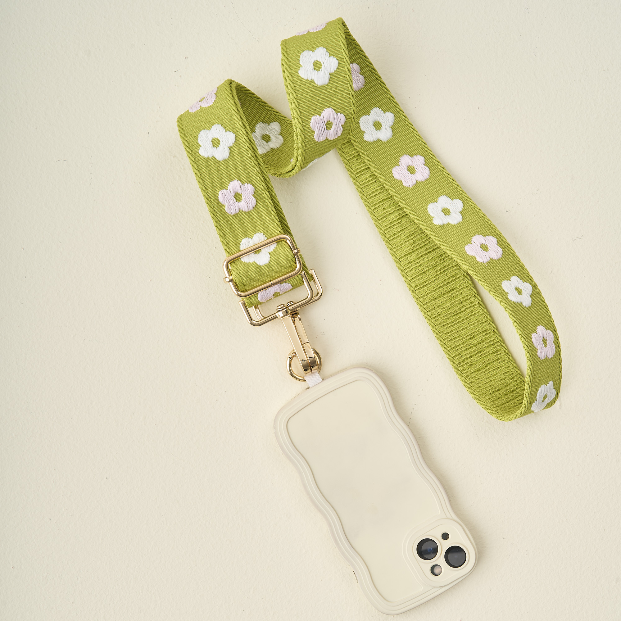 Picture of Hold the Phone Crossbody Strap-Green