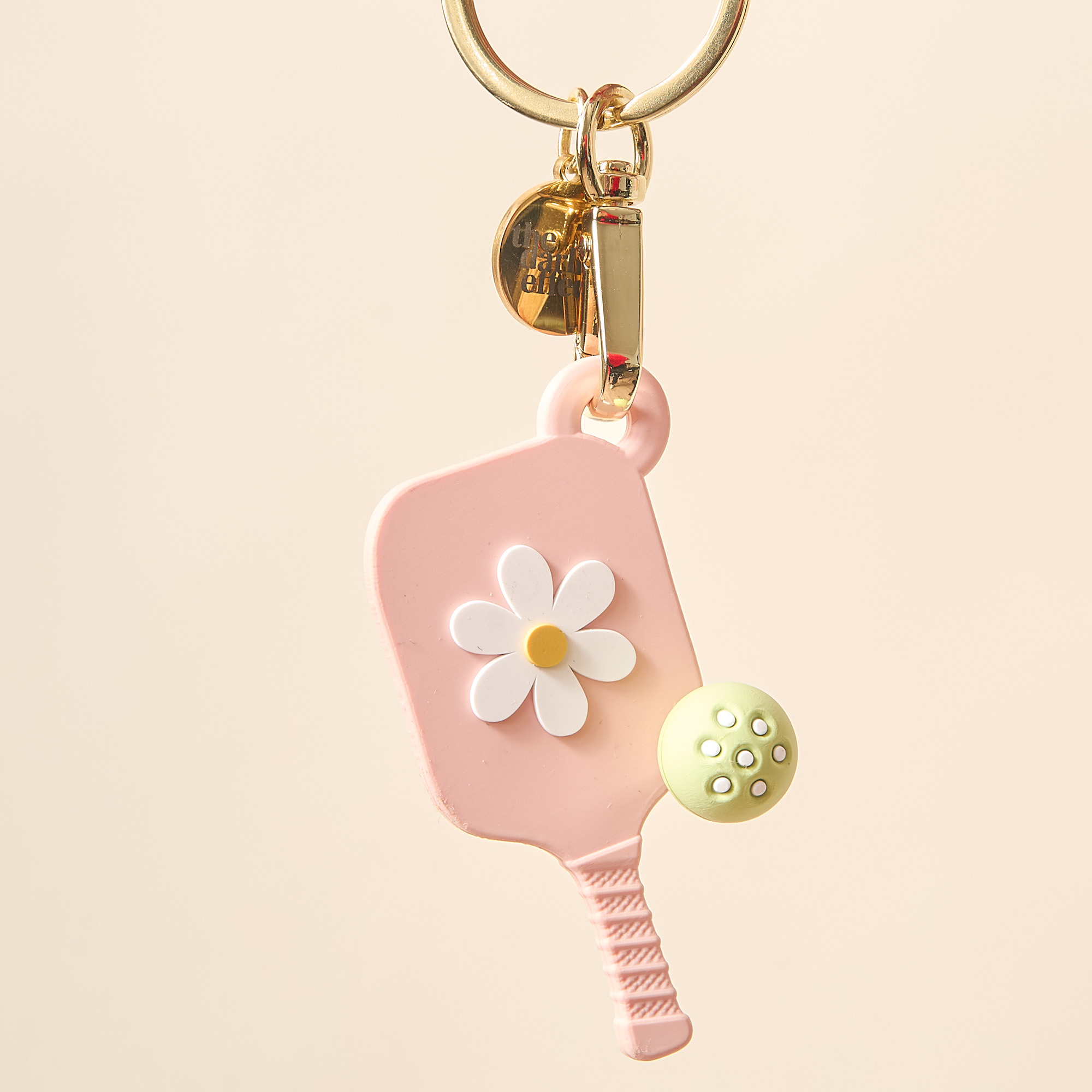Picture of Pickleball Paddle Keychain-Blush Pink